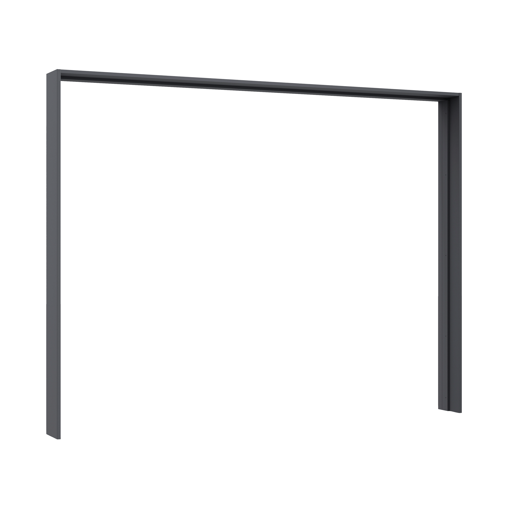 Schwebetürenschrank Elsa Grau 62*279*214