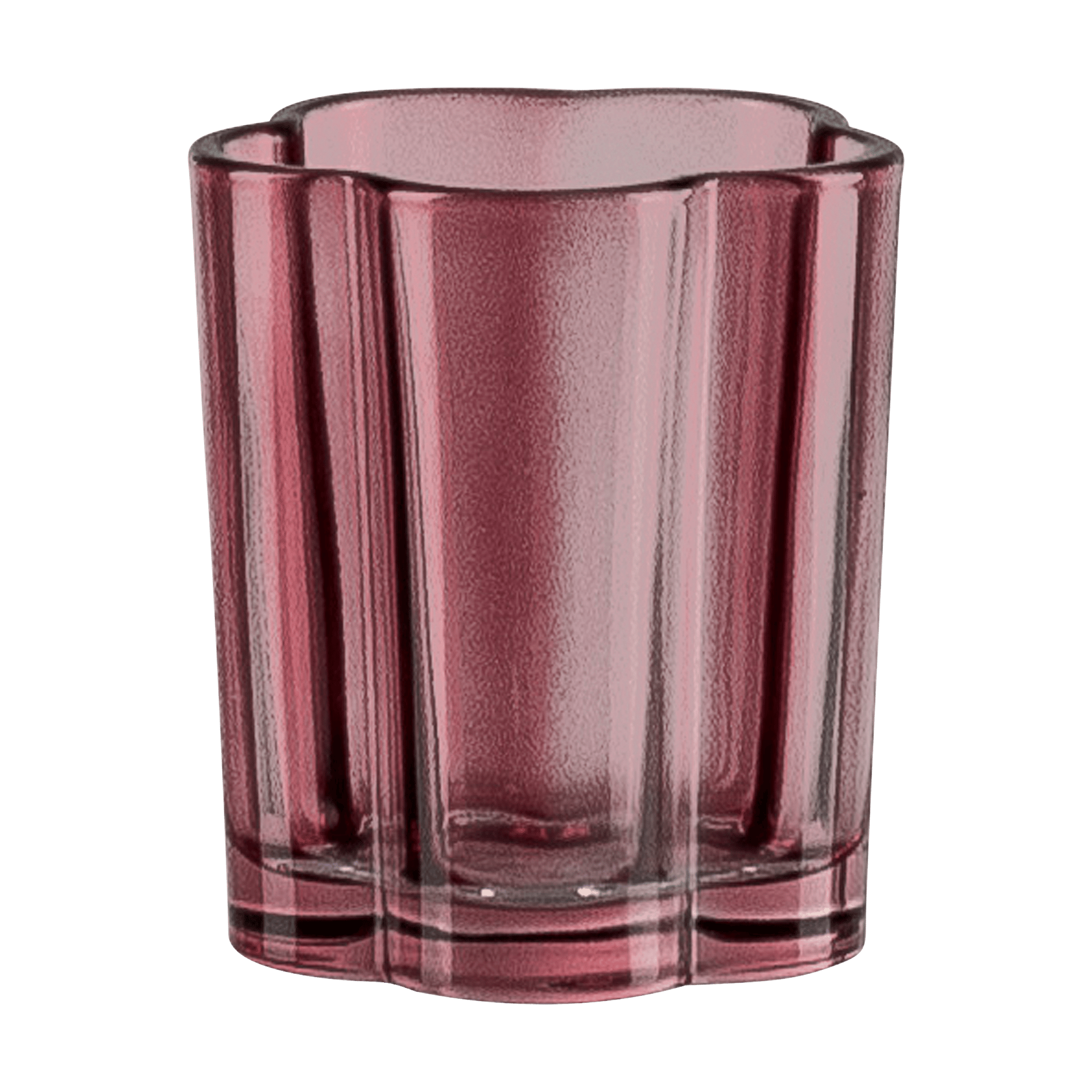 Teelichthalter Blüte Rosa
