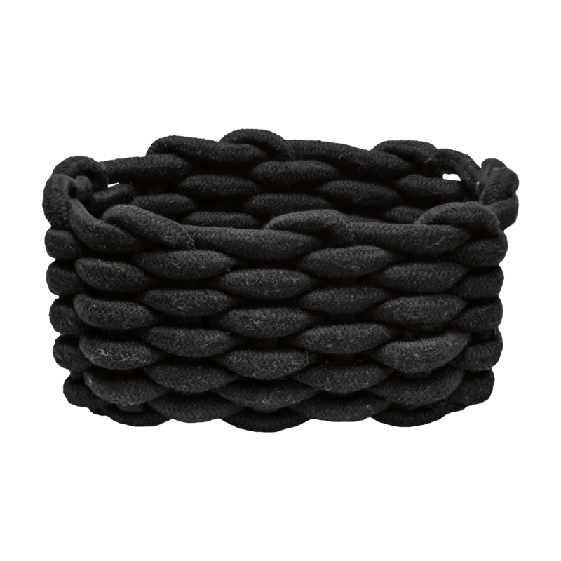 kleine Wolke Aufbewahrungskorb Fellone Schwarz kleine Wolke Aufbewahrungskorb Fellone Schwarz