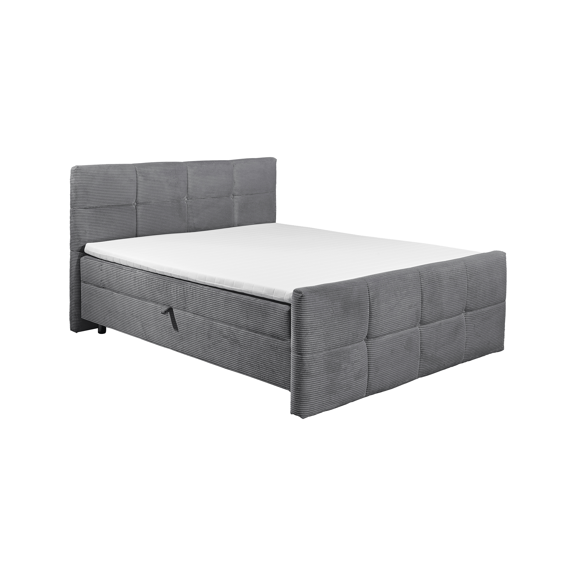 Boxbett Tija Grau 180x200 cm Boxbett Tija Grau 180x200 cm