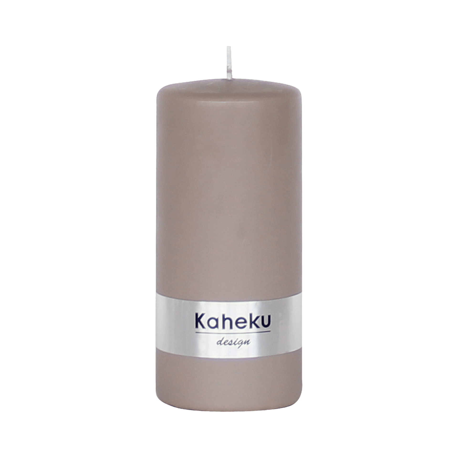 Kerze Powder Taupe