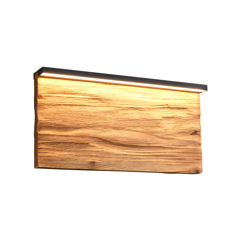 Wandleuchte Kalea Holzfarbig