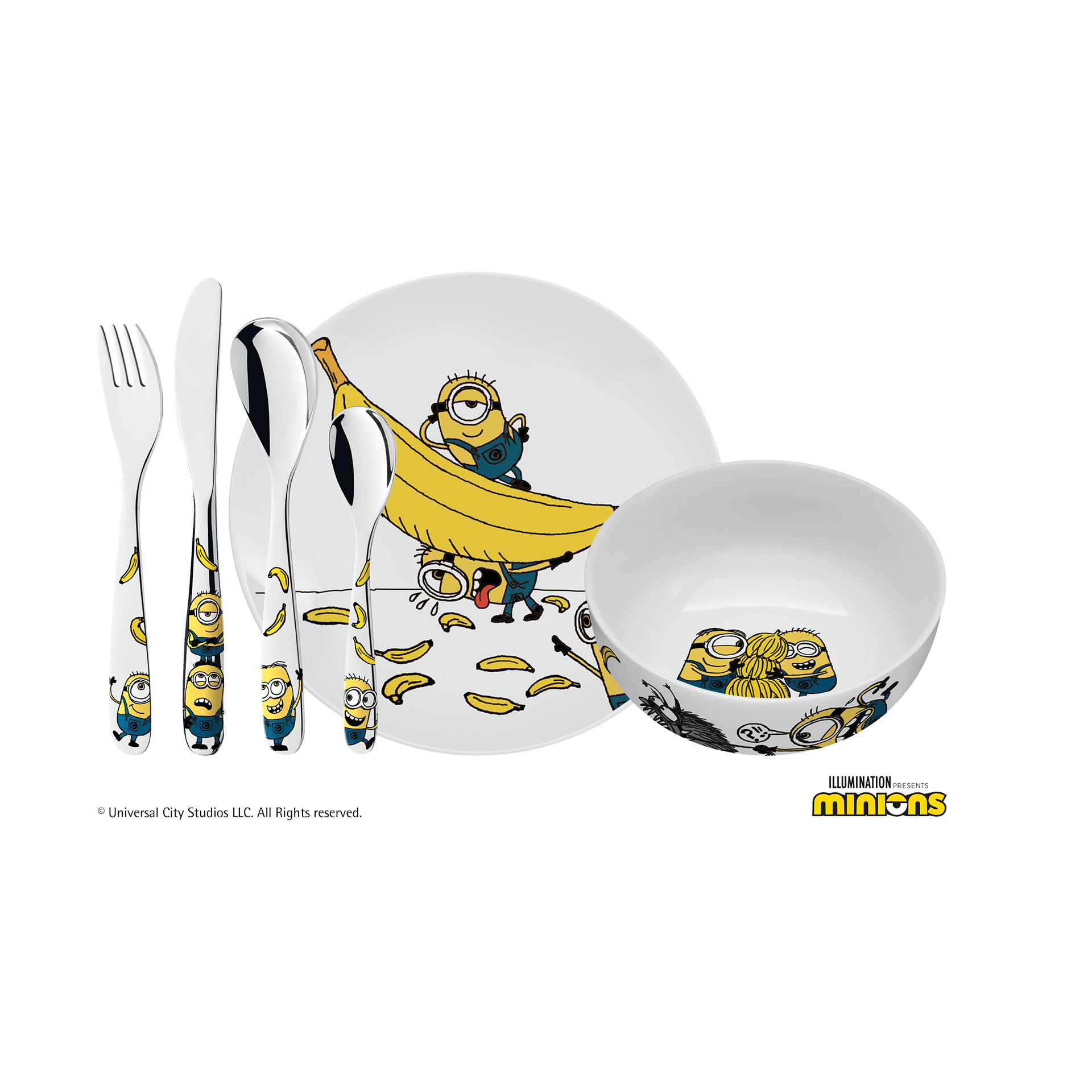 WMF Kindergeschirr Minions 6-teilig WMF Kindergeschirr Minions 6-teilig