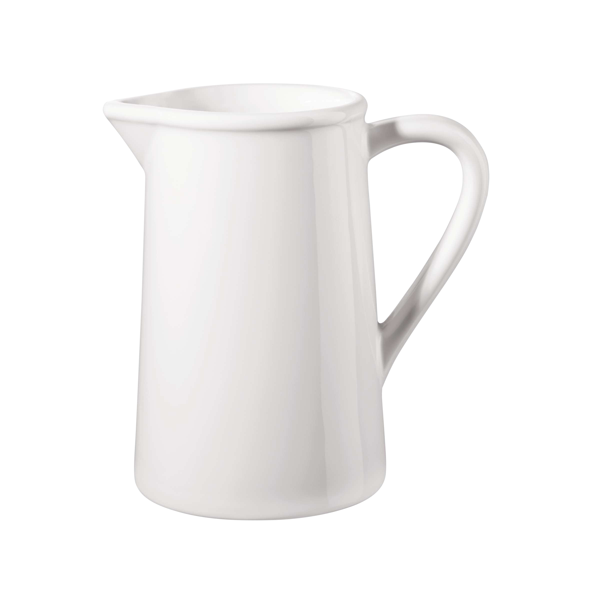 Milchkännchen Grande weiß glänzend