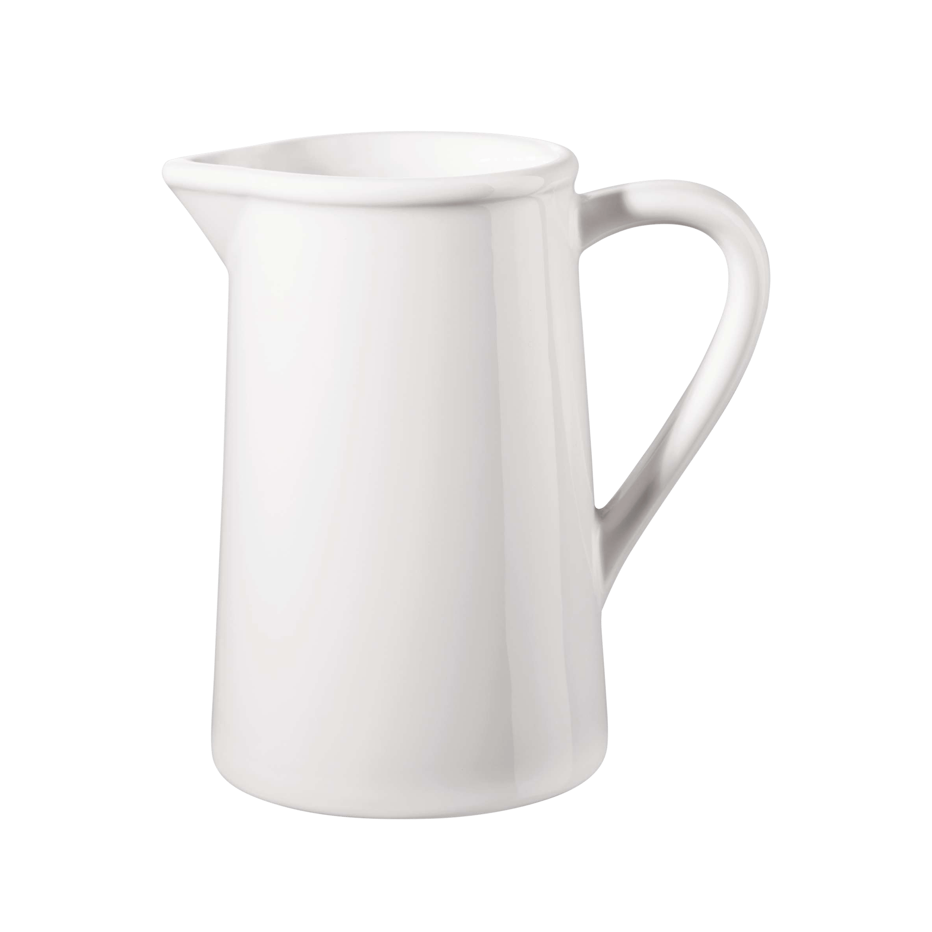Milchkännchen Grande weiß glänzend