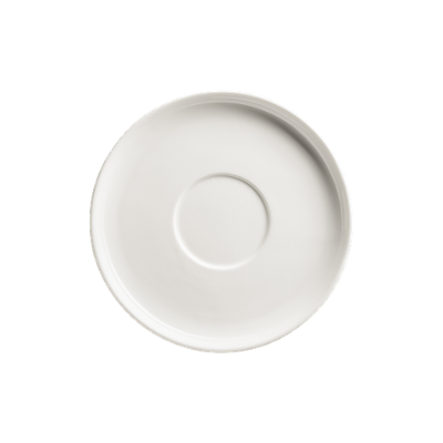 Kaffeeuntertasse Taya Weiß