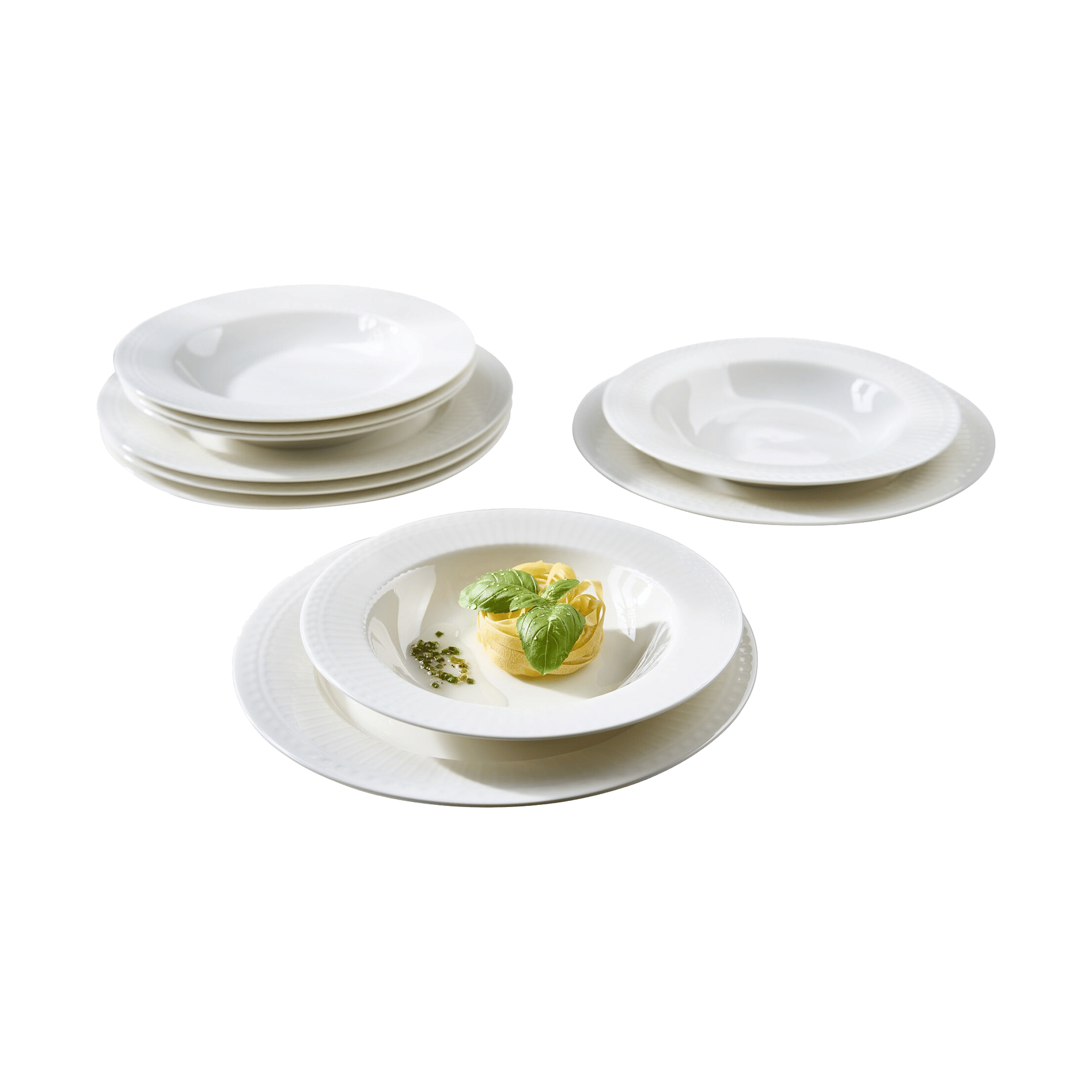 Tafelservice Sofia 12-teilig Weiß