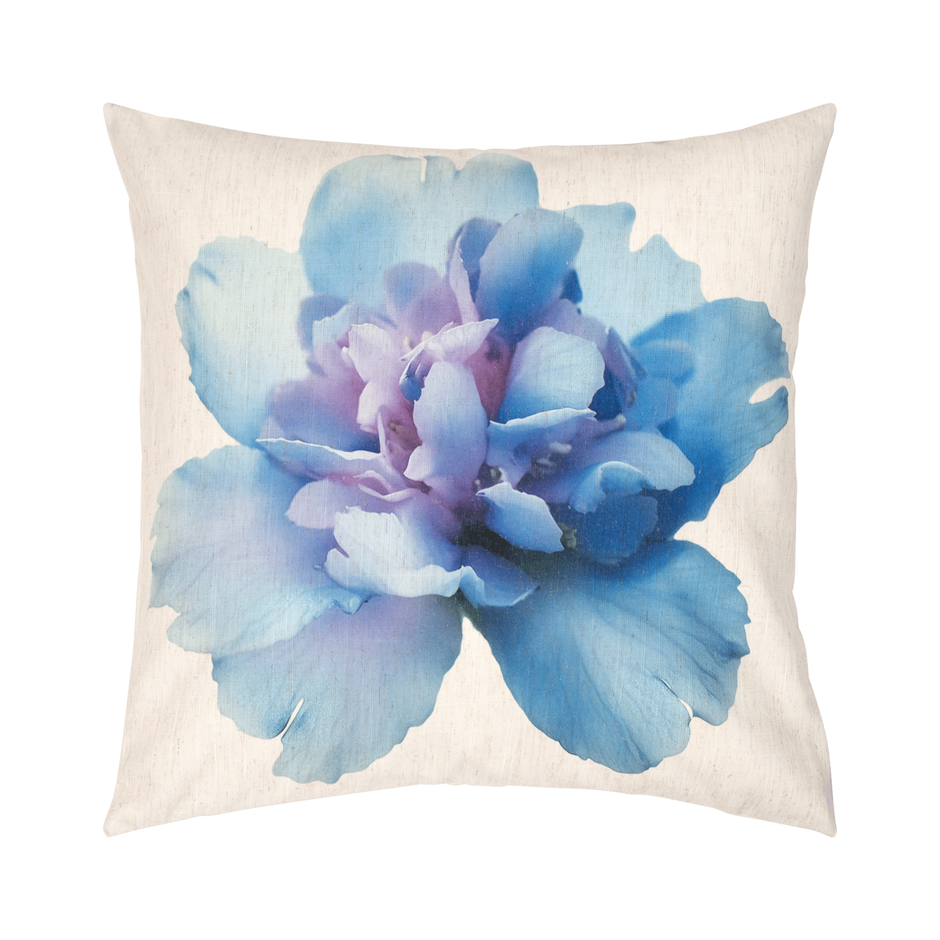 Kissenhülle Flower Blue 45x45cm