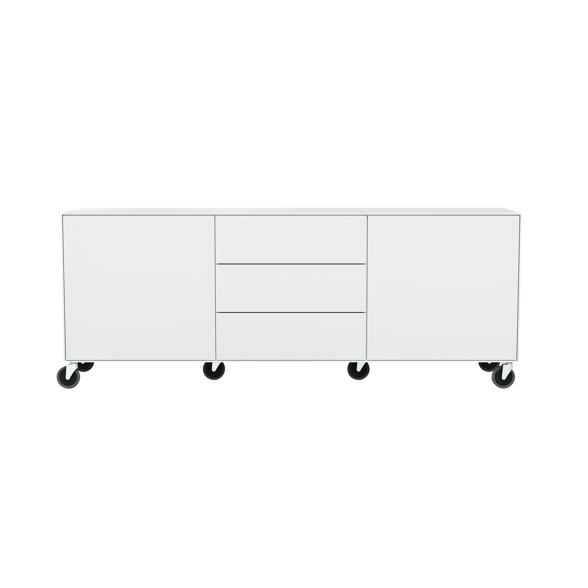 Raumfreunde Sideboard Edge Weiß