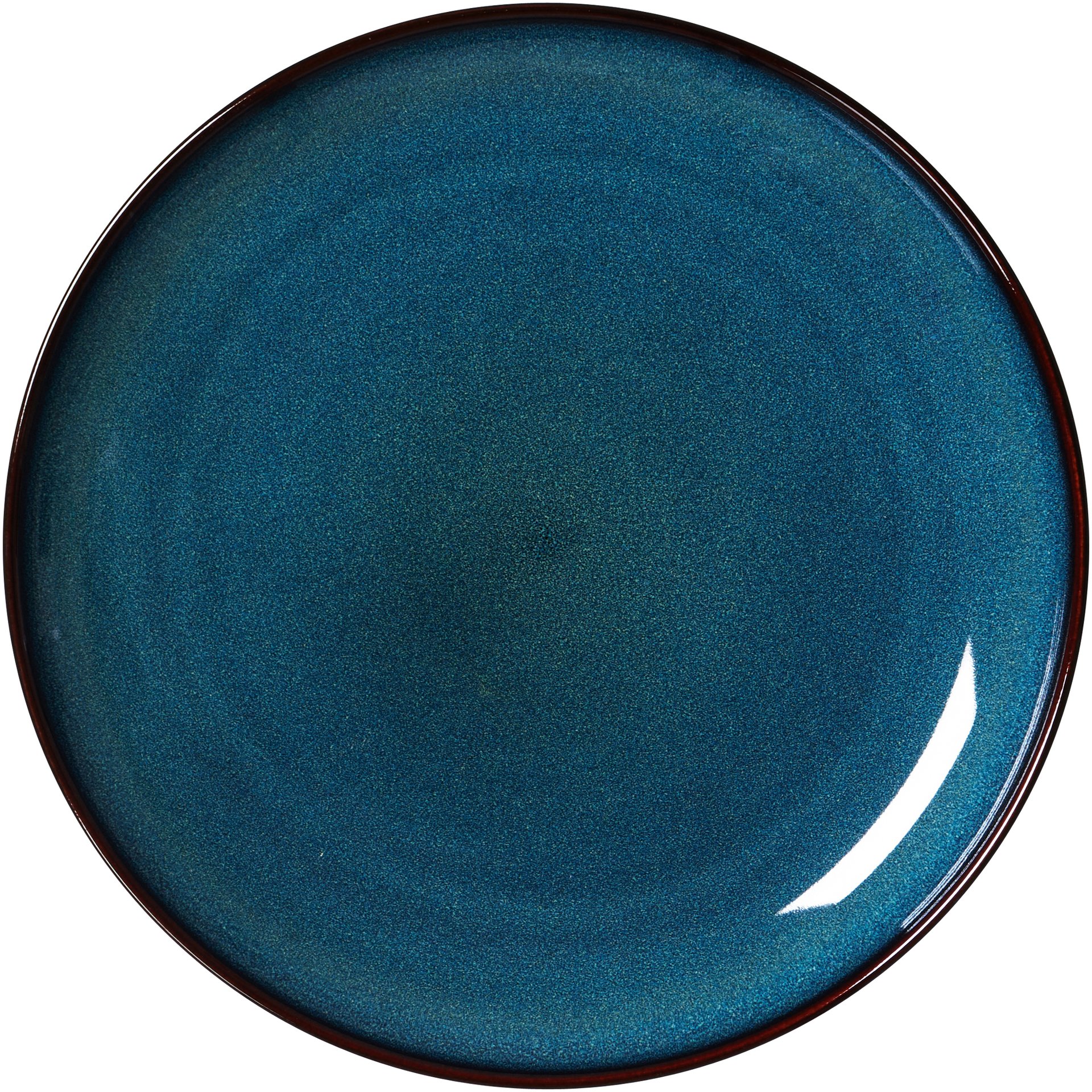 Frühstücksteller Bali Blau
