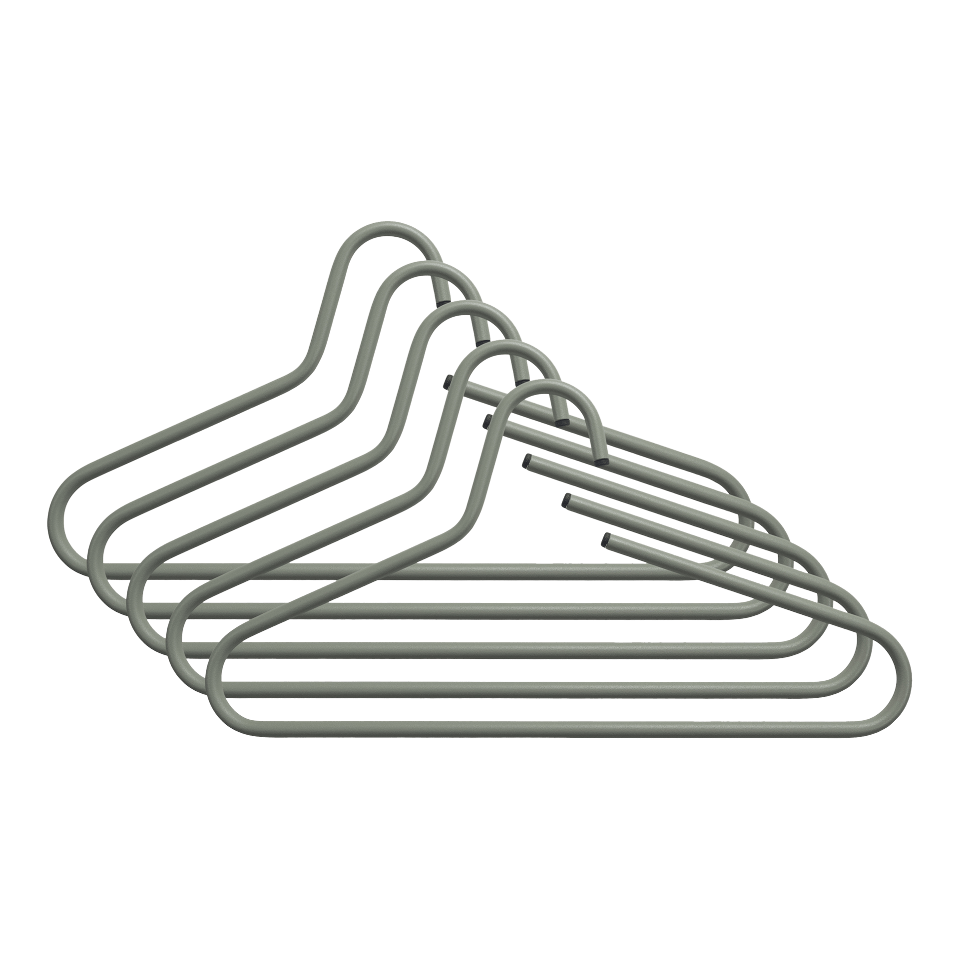 SPINDER DESIGN Kleiderbügel Set 5-teilig Victorie 5er-Pack Grün SPINDER DESIGN Kleiderbügel Set 5-teilig Victorie 5er-Pack Grün
