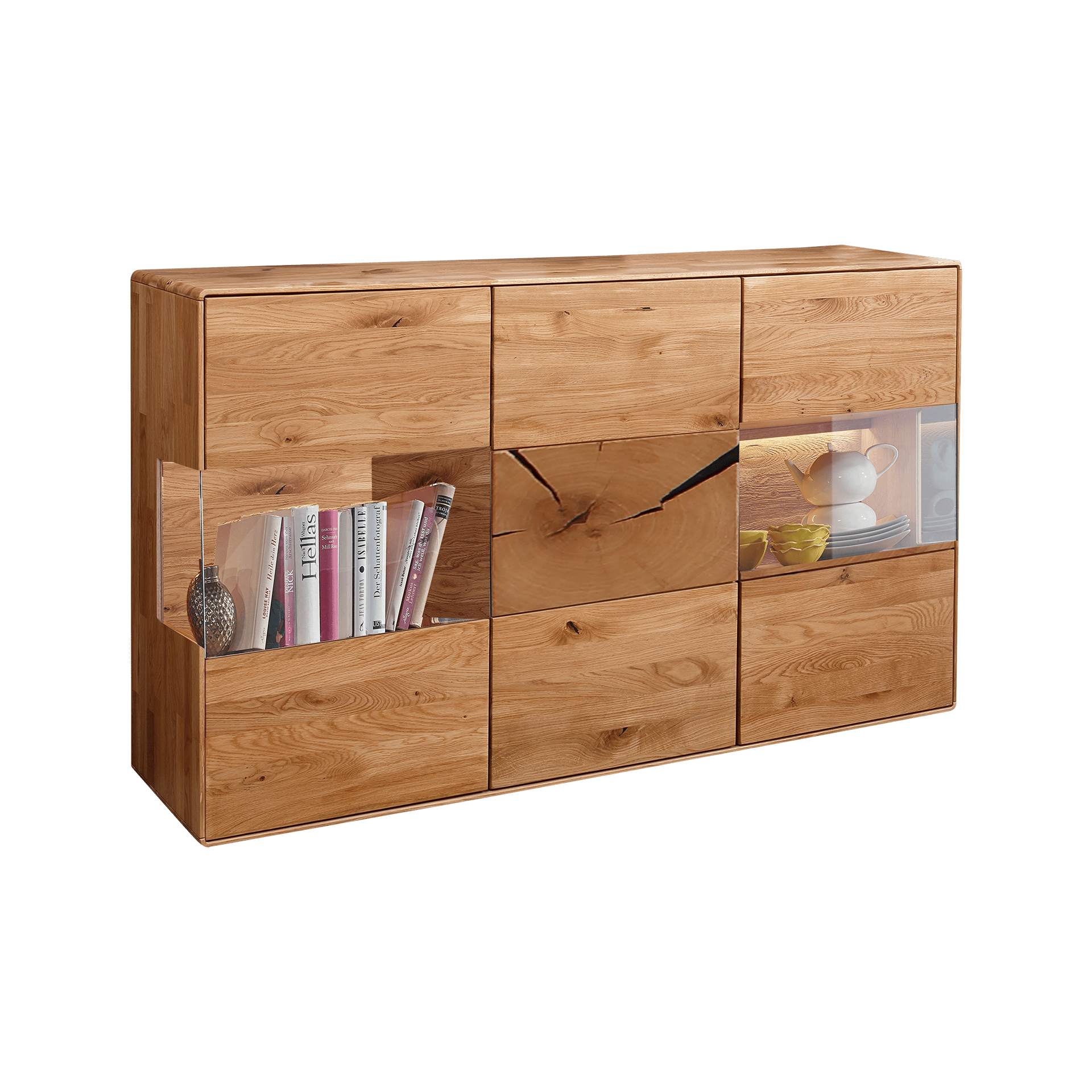 Collection H Sideboard Glasgow Eichefarben