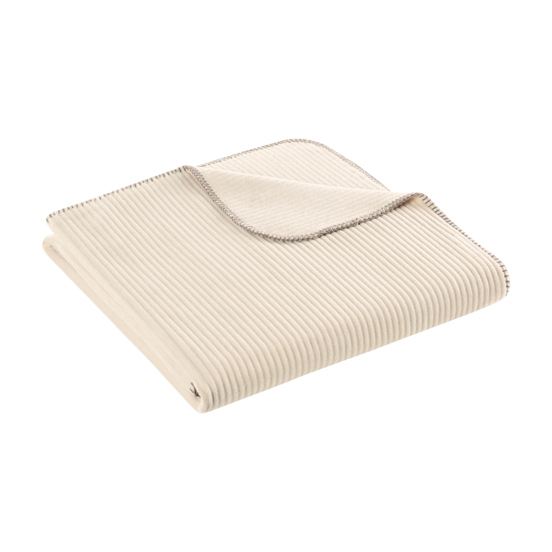 Biederlack Decke Feel Cord Beige 150x200cm Biederlack Decke Feel Cord Beige 150x200cm