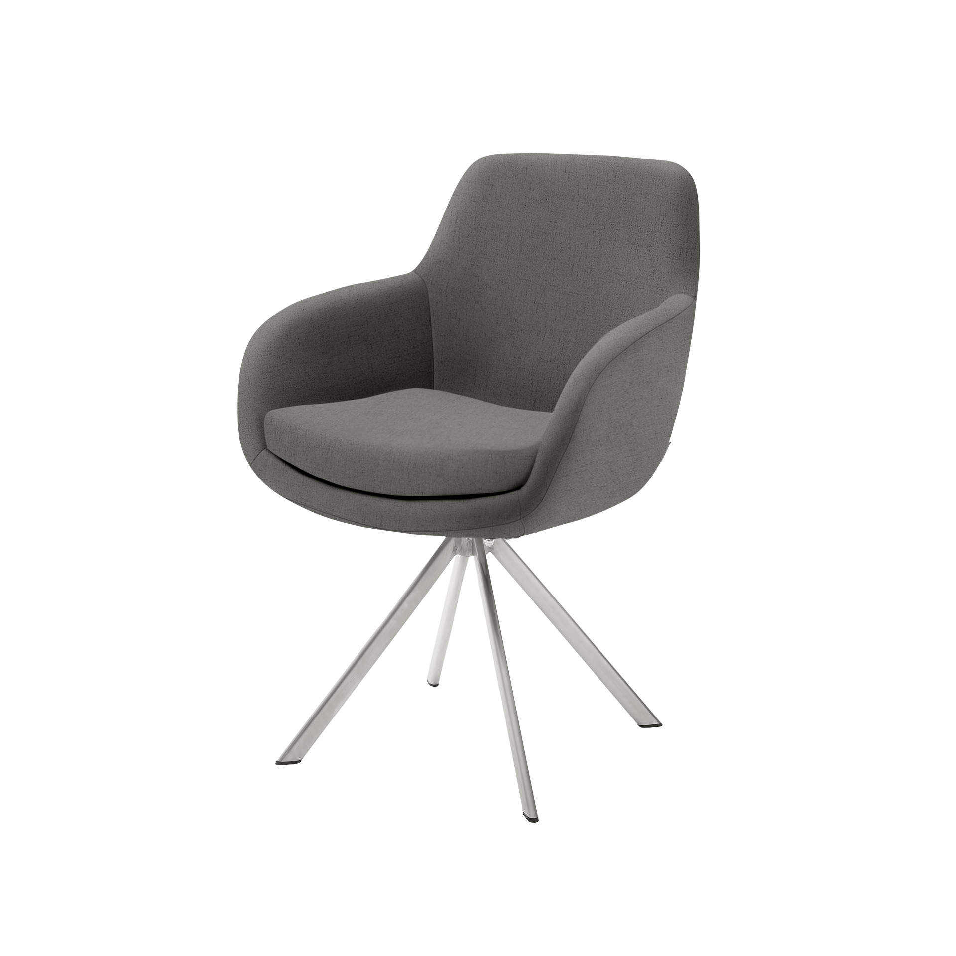 Musterring Armlehnstuhl Tavia Bezug Stoff Florida grey