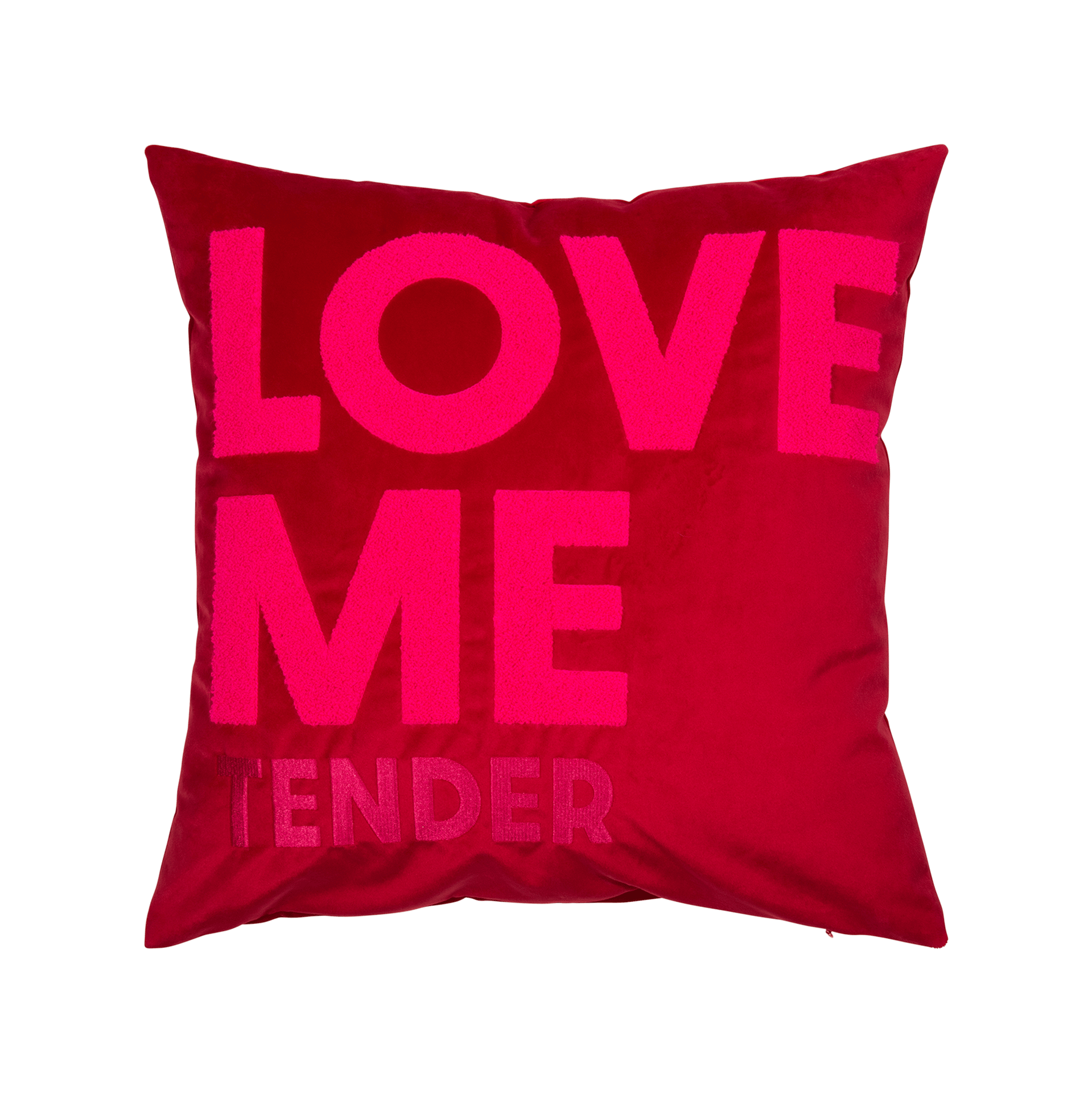 Kissenhülle Letters Pink-Red 45x45cm Kissenhülle Letters Pink-Red 45x45cm