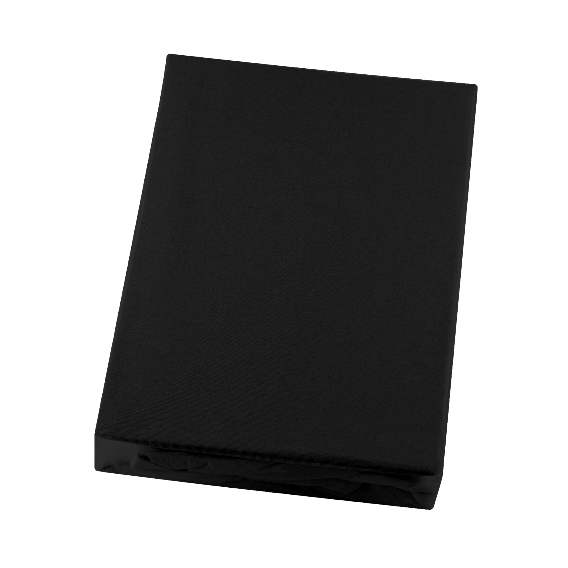 Spannbetttuch 140-160x200-220cm Schwarz Spannbetttuch 140-160x200-220cm Schwarz
