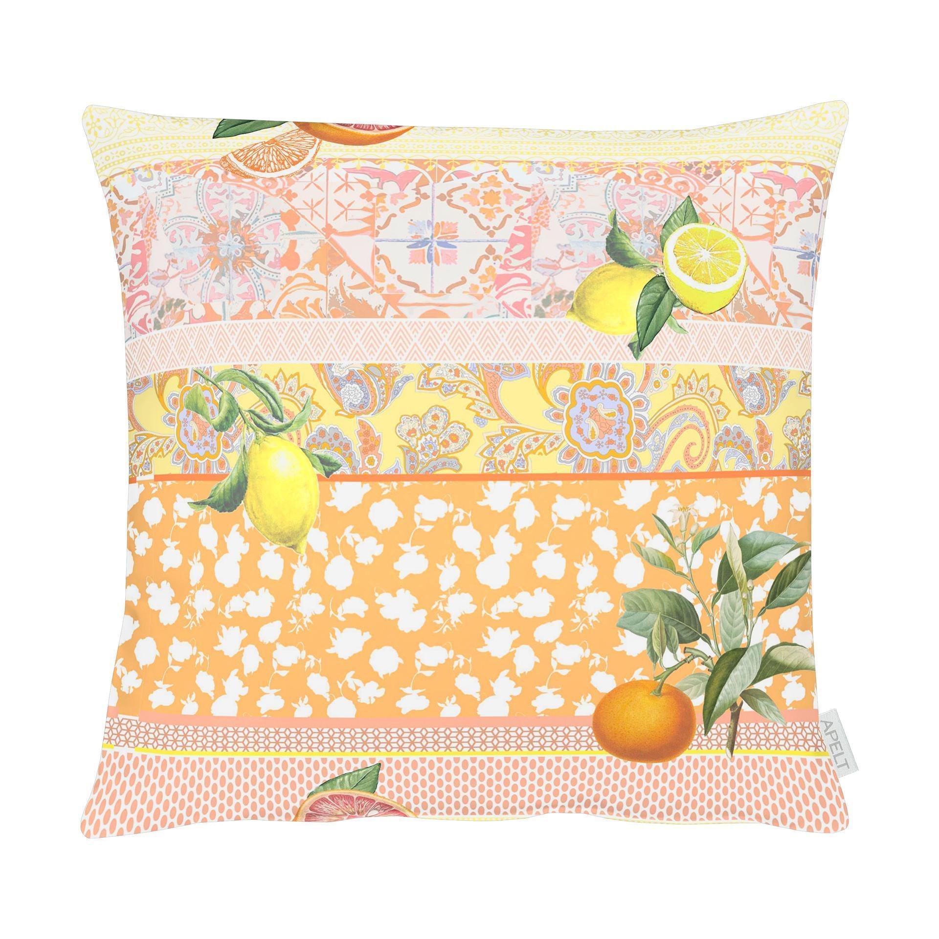 Kissen Paisley Citrus Orange 48x48cm Kissen Paisley Citrus Orange 48x48cm