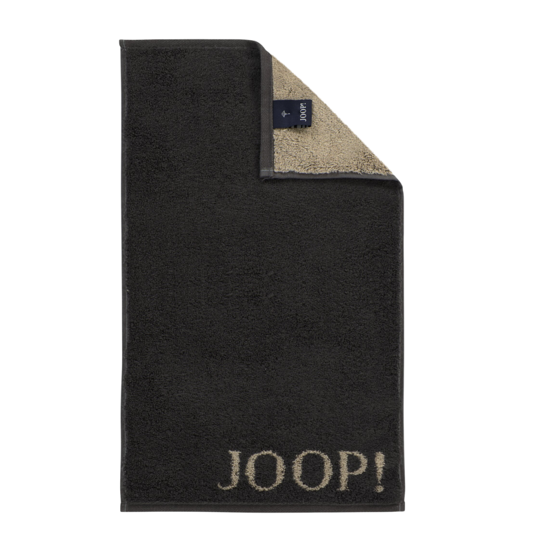 JOOP! Gästehandtuch New Classic Doubleface Schiefer 30x50cm JOOP! Gästehandtuch New Classic Doubleface Schiefer 30x50cm