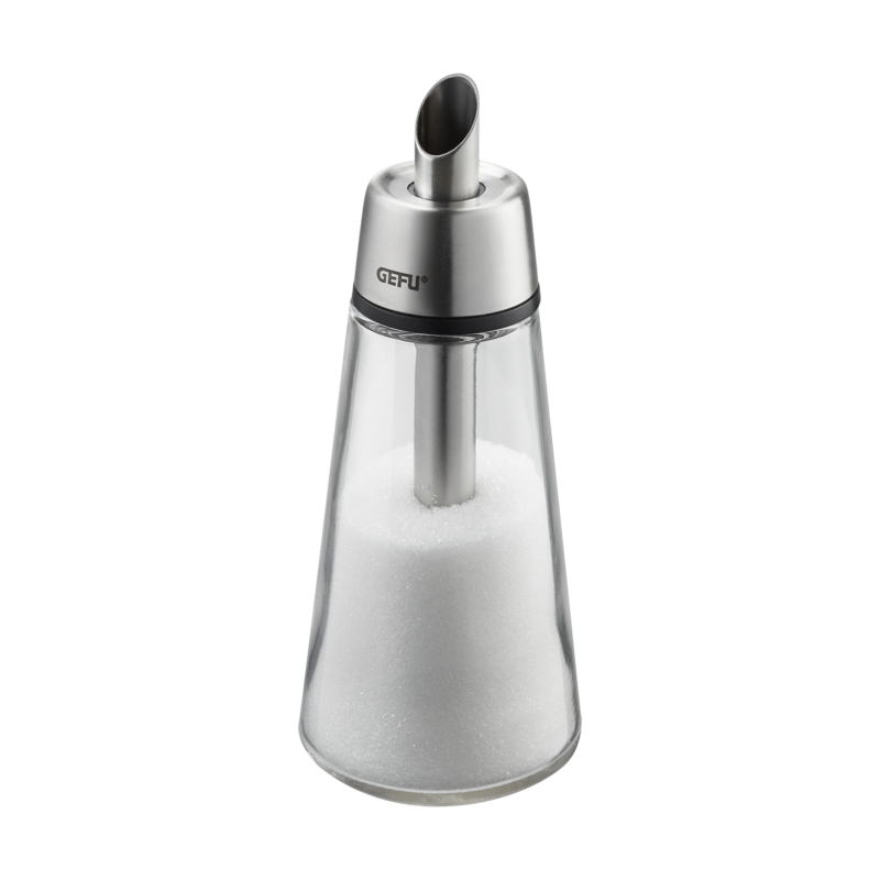 Gefu Zuckerstreuer Brunch Schwarz-Silber