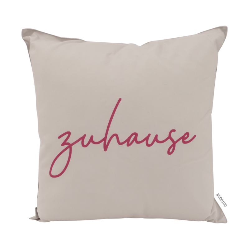 Outdoor-Kissen Zuhause Pink, Beige 45x45cm