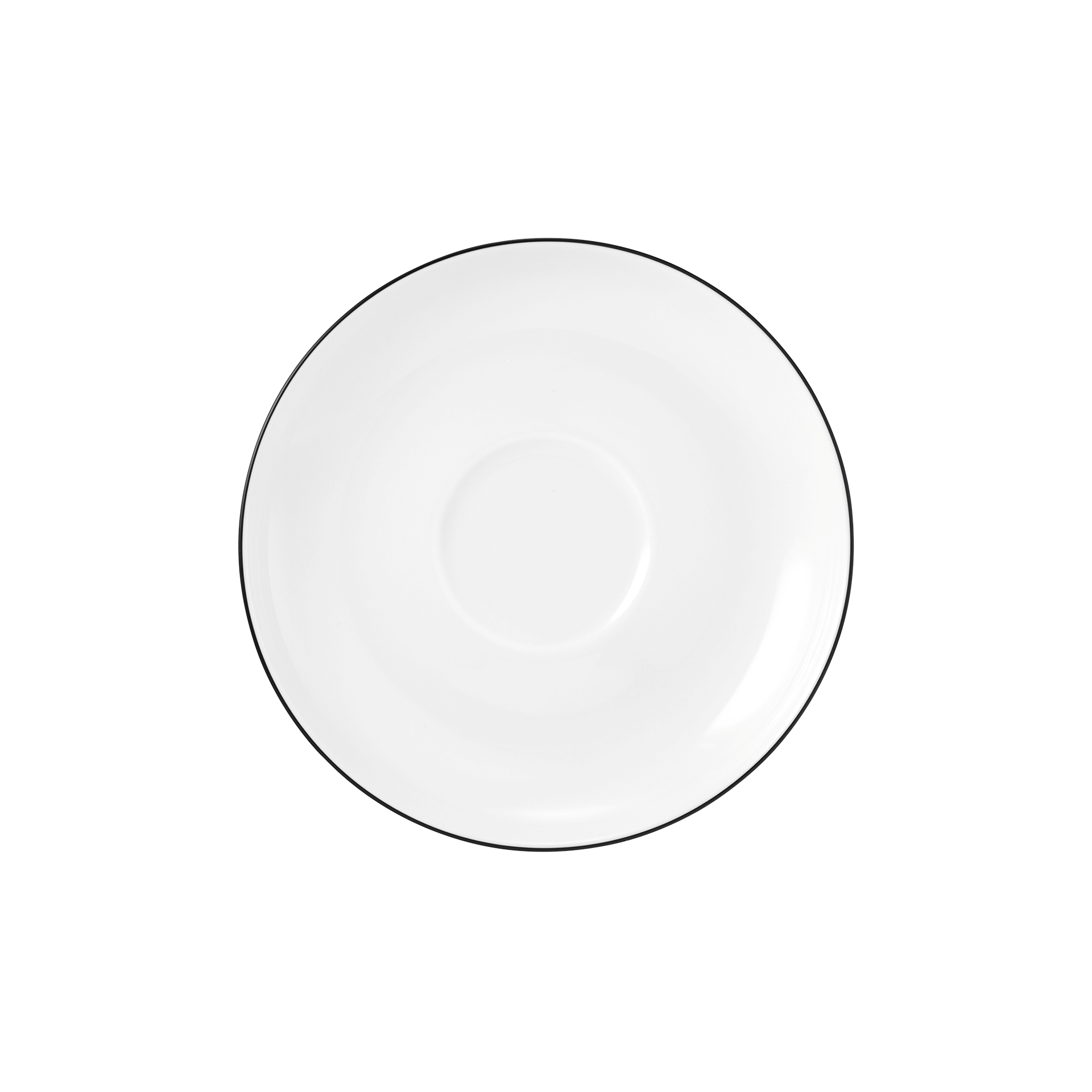 Kaffeeuntertasse Lido Black Line Schwarz Kaffeeuntertasse Lido Black Line Schwarz