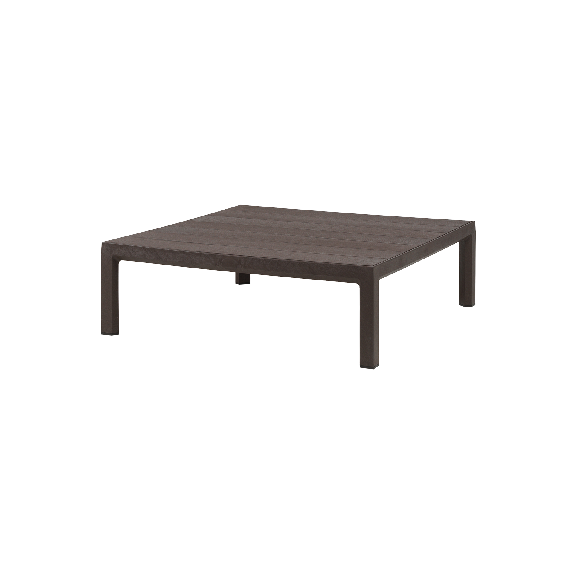 Nardi Lounge-Tisch Maximo Tavolino Braun 80*80*25.5 Nardi Lounge-Tisch Maximo Tavolino Braun 80*80*25.5