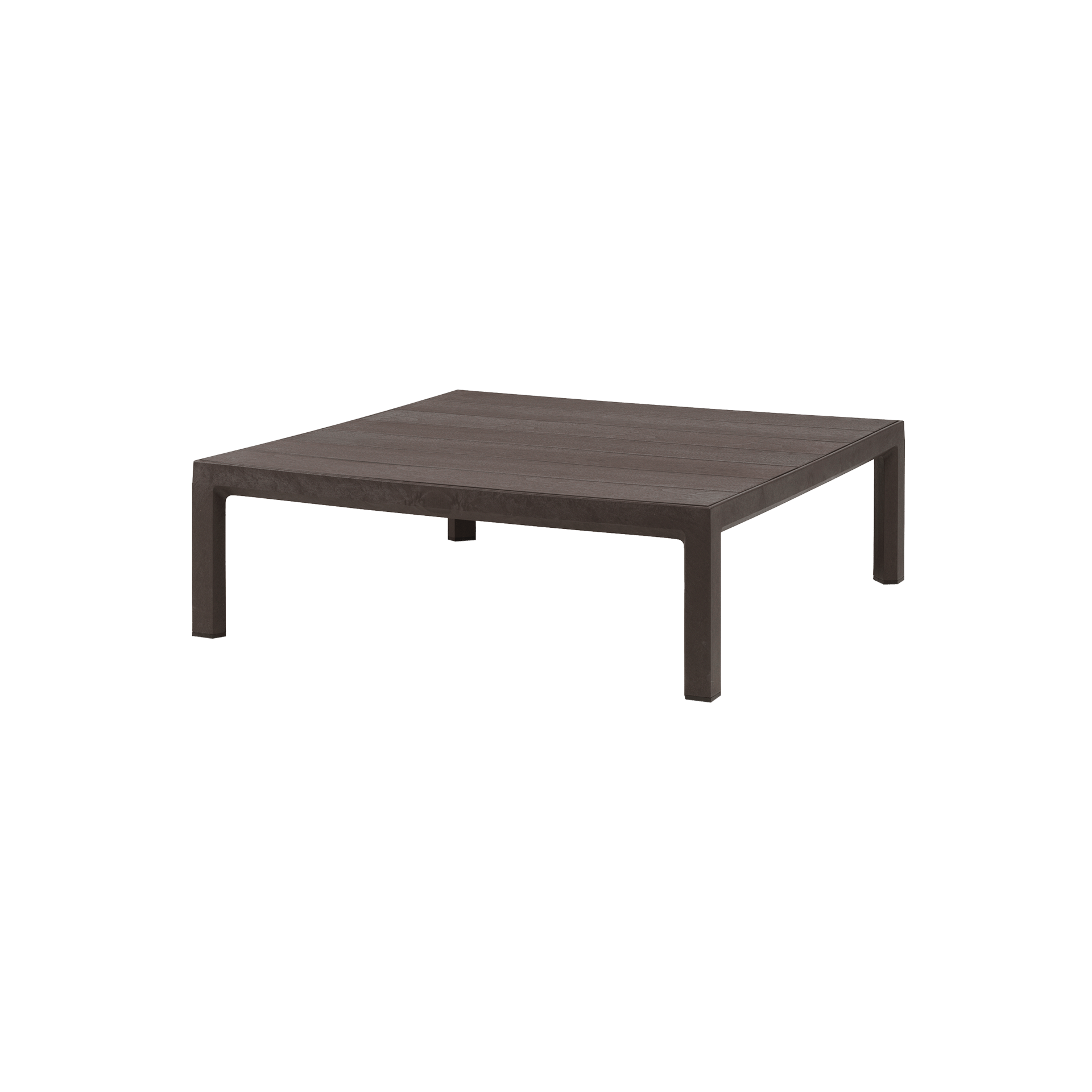 Nardi Lounge-Tisch Maximo Tavolino Braun 80*80*25.5 Nardi Lounge-Tisch Maximo Tavolino Braun 80*80*25.5