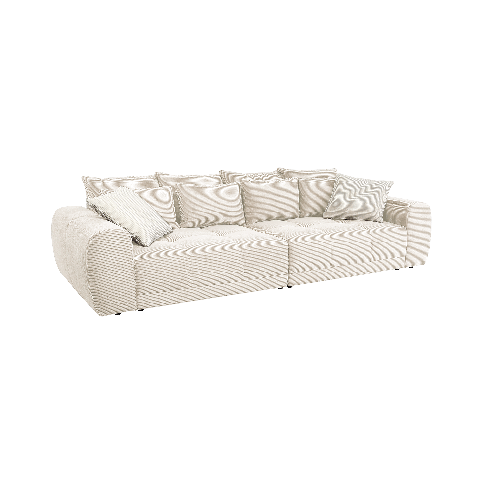 Bigsofa Janni Bezug Cord Beige Bigsofa Janni Bezug Cord Beige