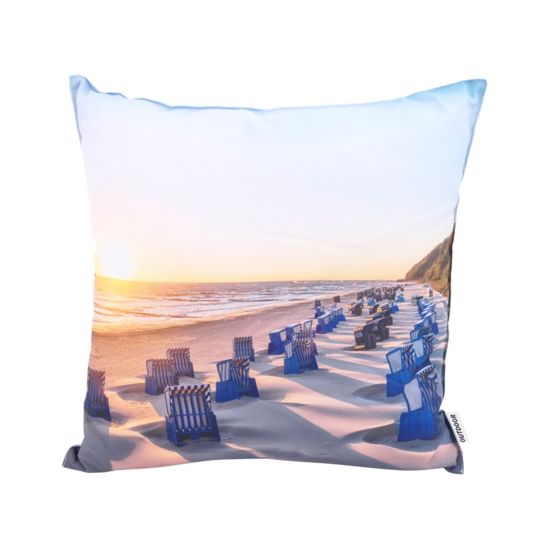 Outdoor-Kissen Maritim Mehrfarbig 45x45cm Outdoor-Kissen Maritim Mehrfarbig 45x45cm