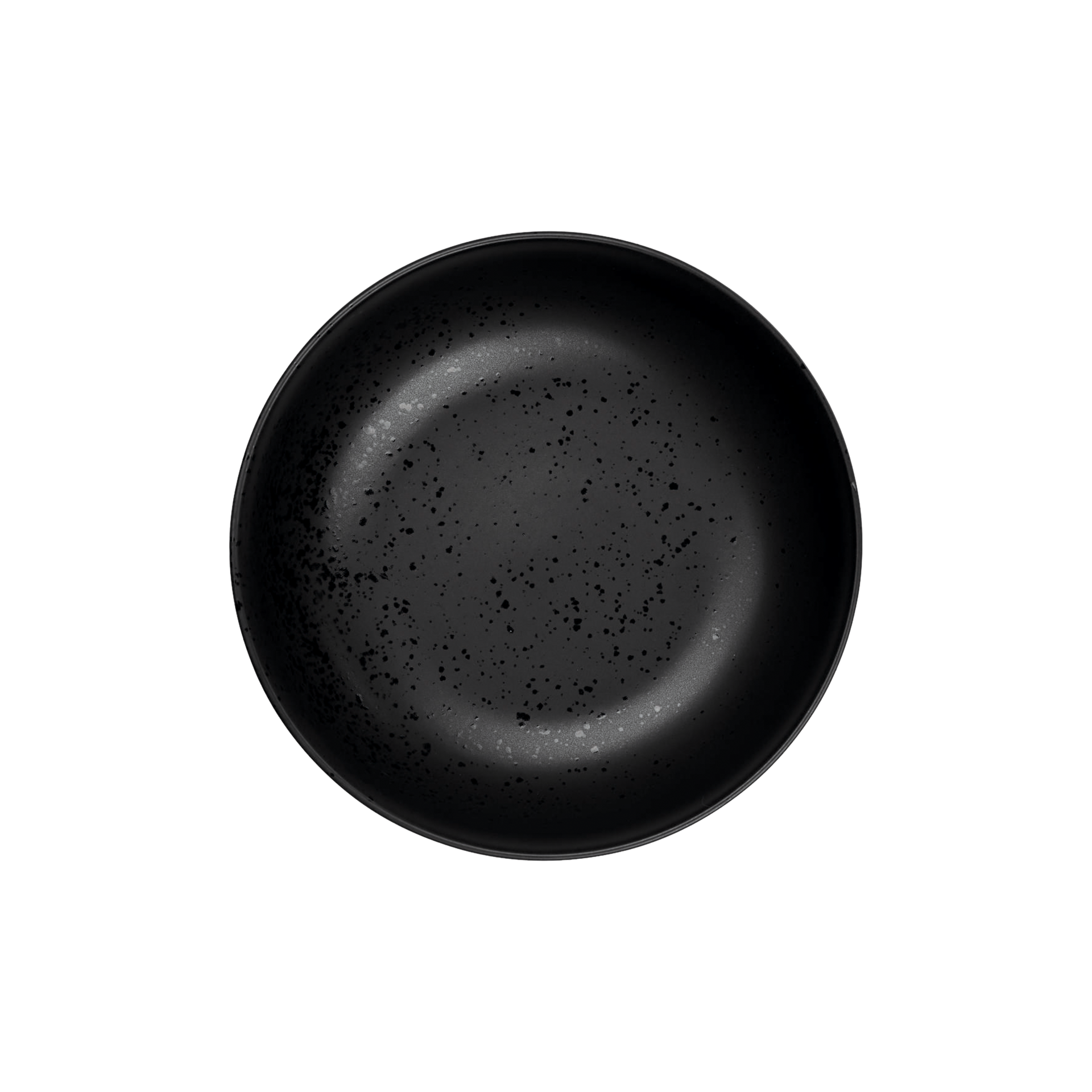 Platzteller Coppa Schwarz Matt