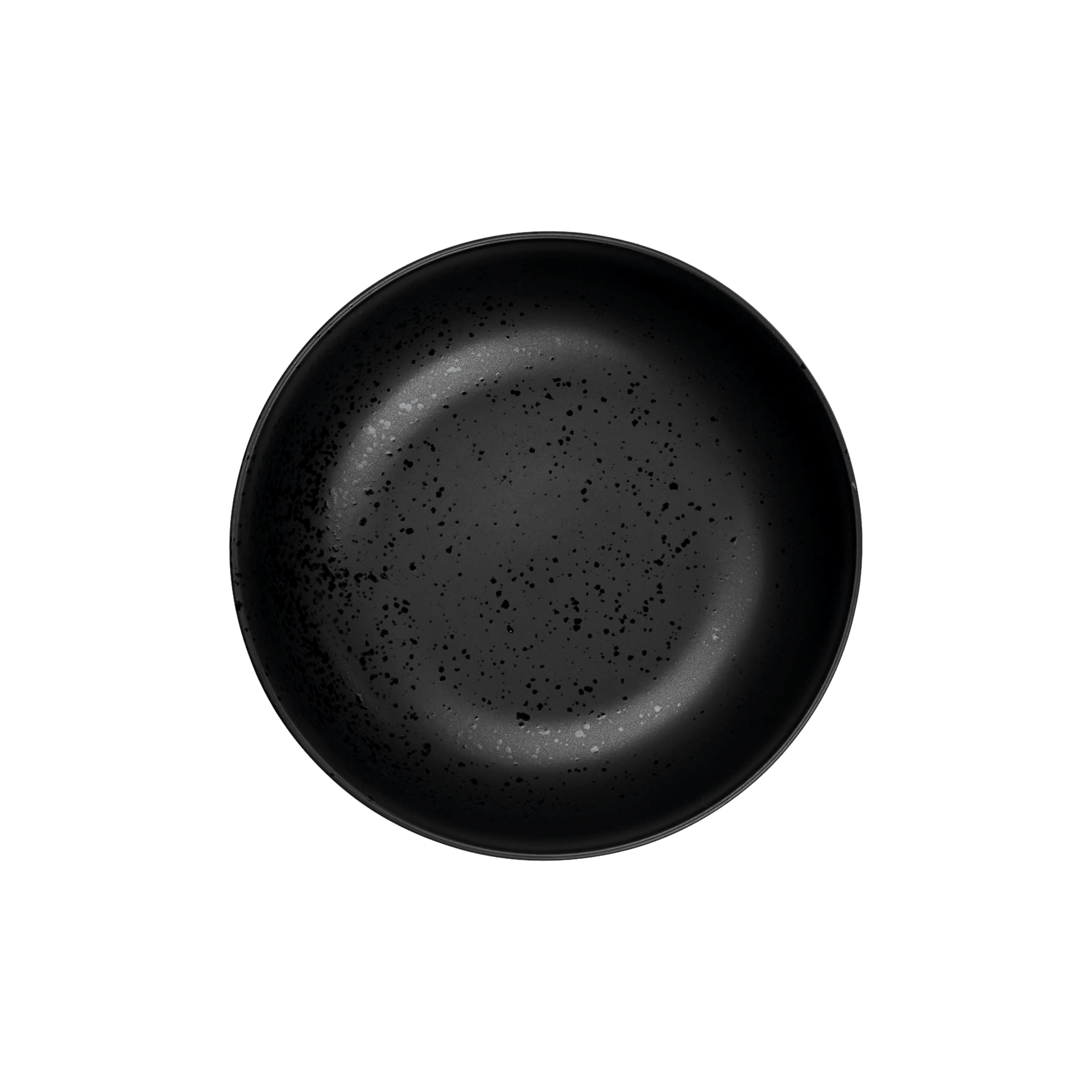 Platzteller Coppa Schwarz Matt