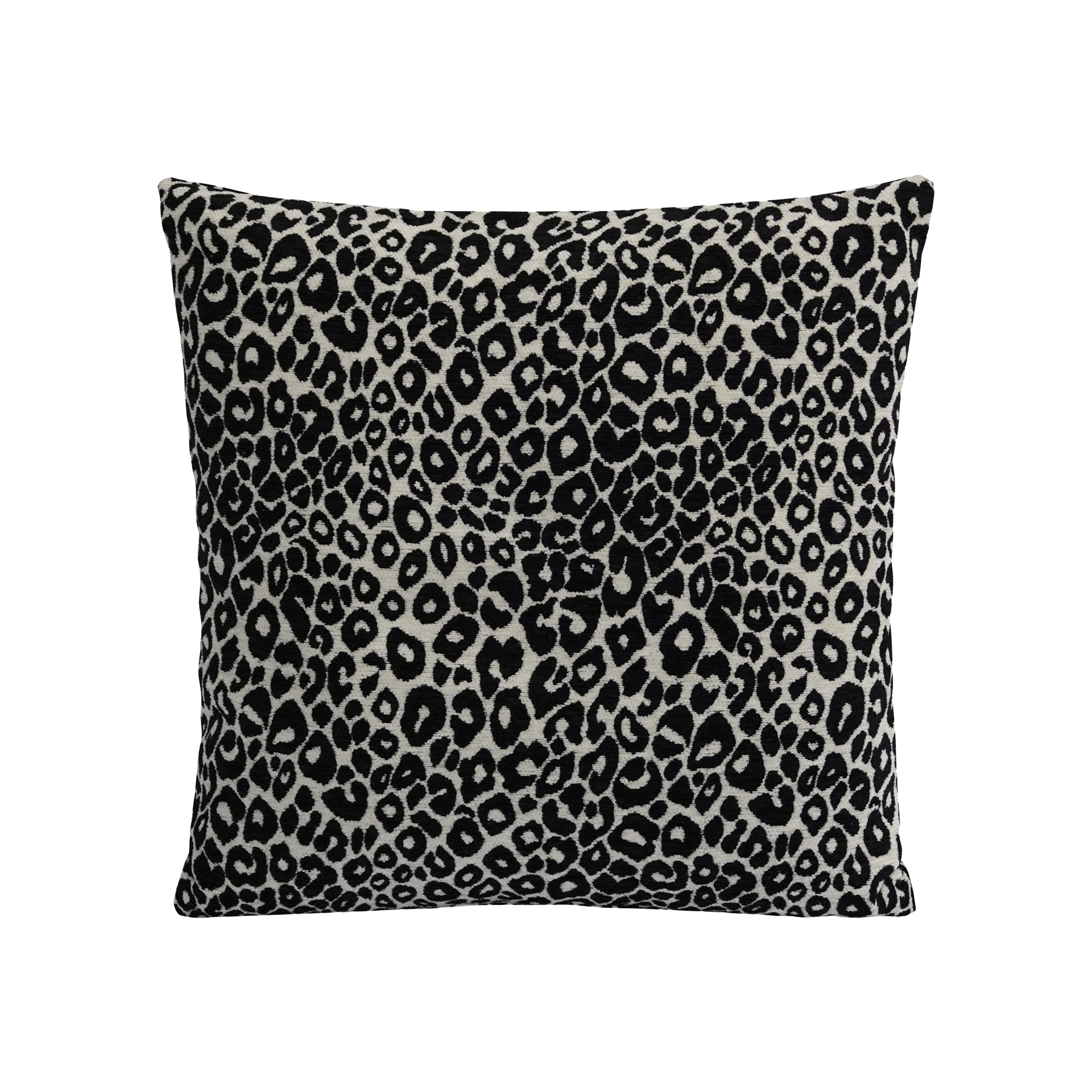 Kissen Leopard Schwarz Weiß 50x50cm
