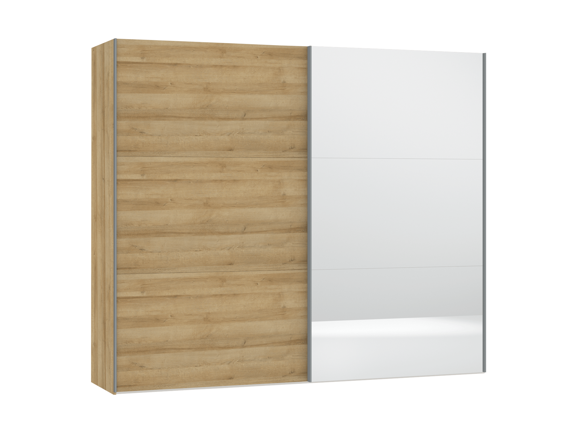 Schwebetürenschrank Laika Holzfarben 58.5*253*220