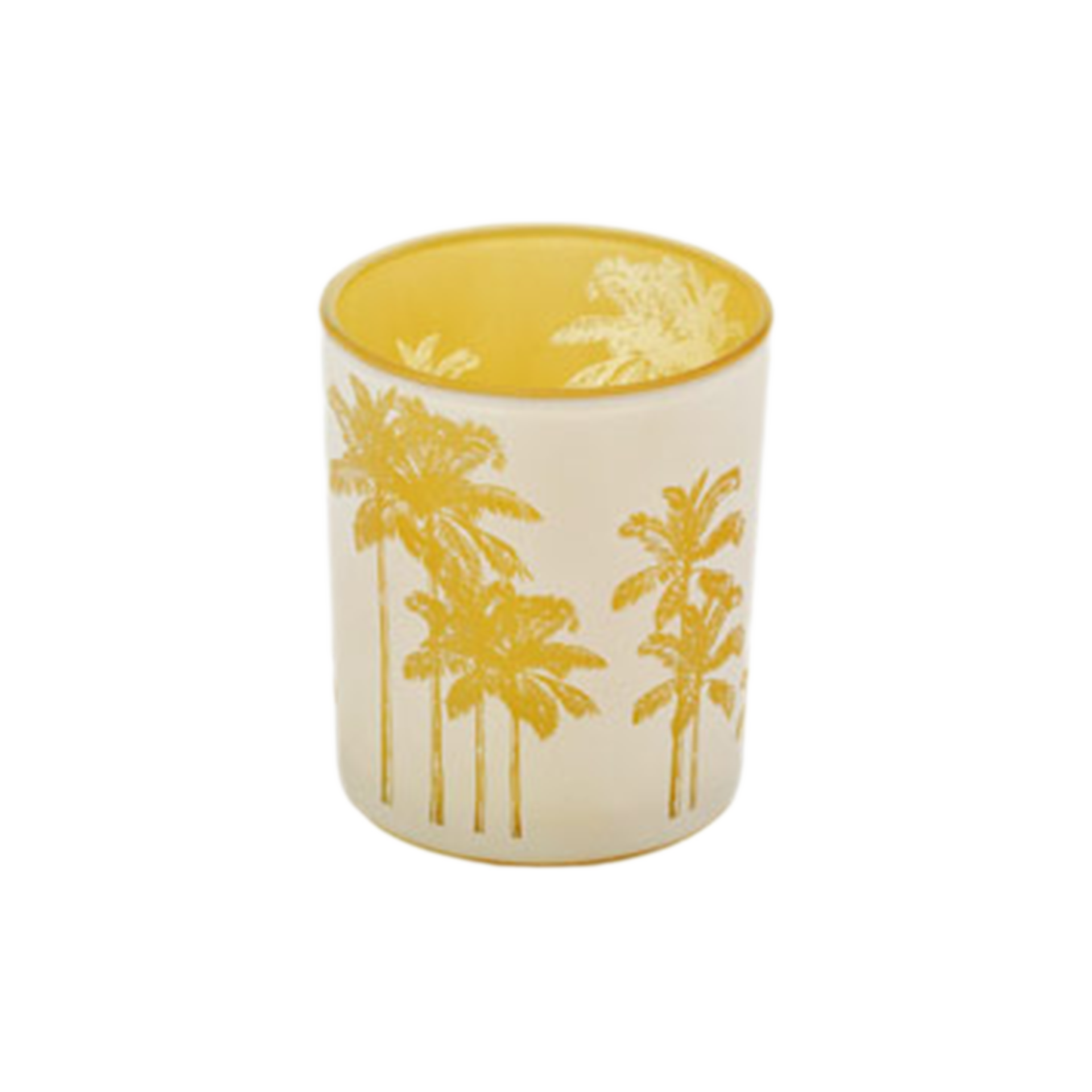 Teelichthalter Palm Beach amber Teelichthalter Palm Beach amber