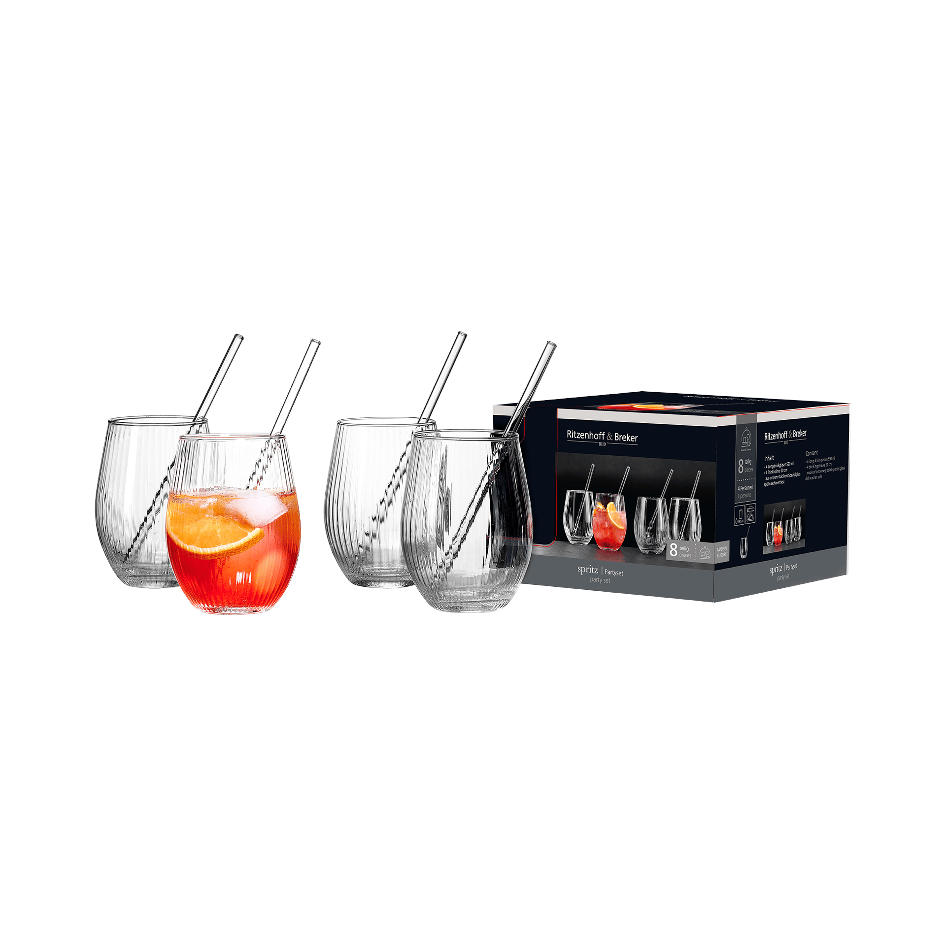 Gläser-Set Spritz 8-teilig