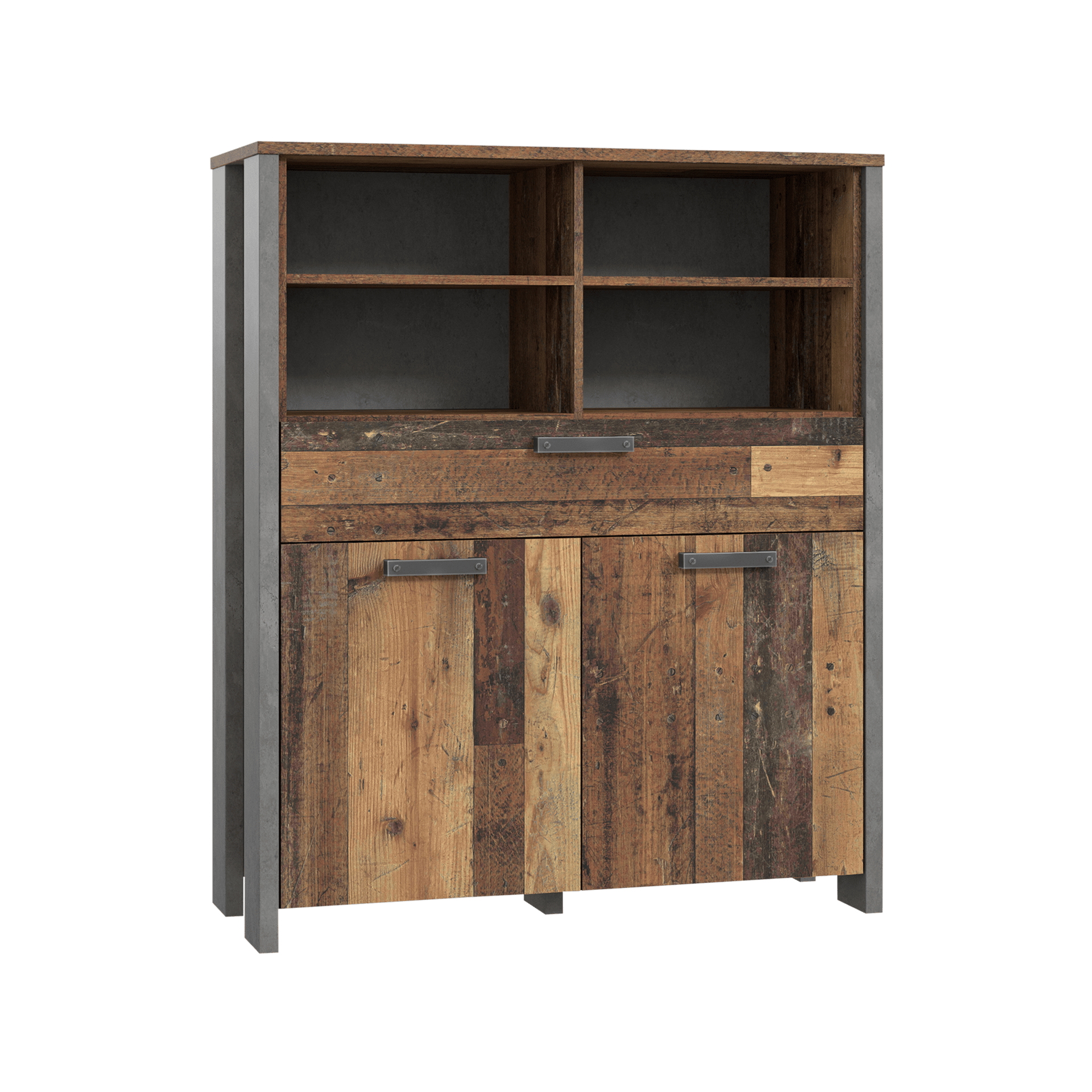 Highboard Clay Holzfarben 41.6*106.7*127.9
