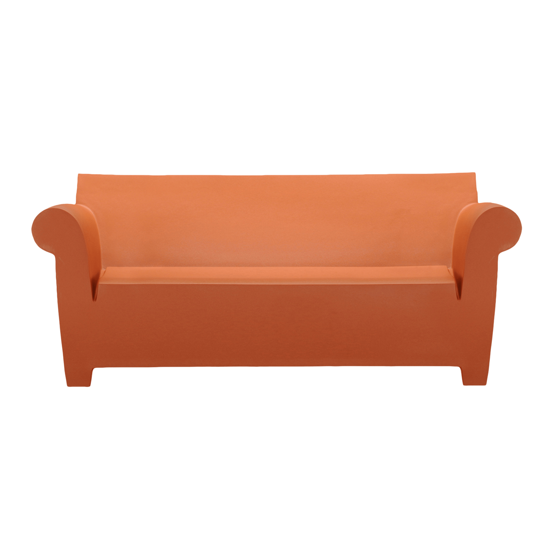 Kartell® Sofa 2-Sitzer Bubble Club Orange