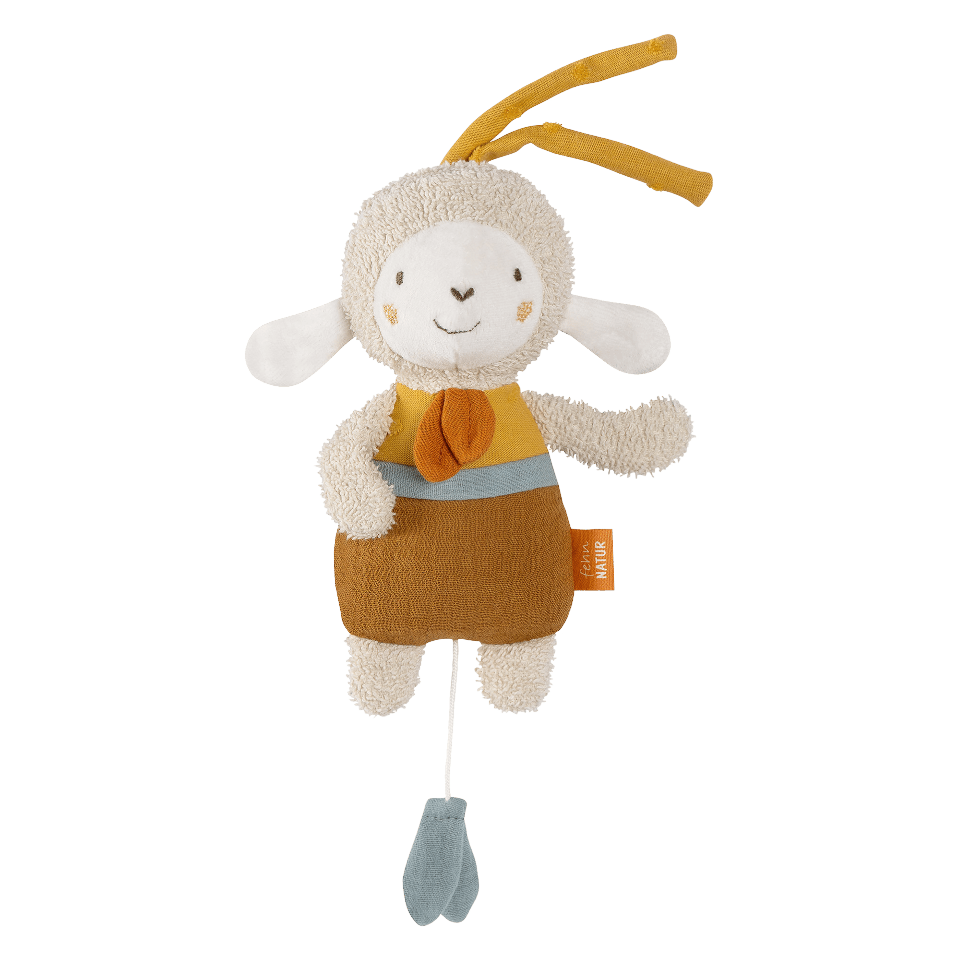 Spieluhr fehnNATUR Schaf Ocker/Gelb Spieluhr fehnNATUR Schaf Ocker/Gelb