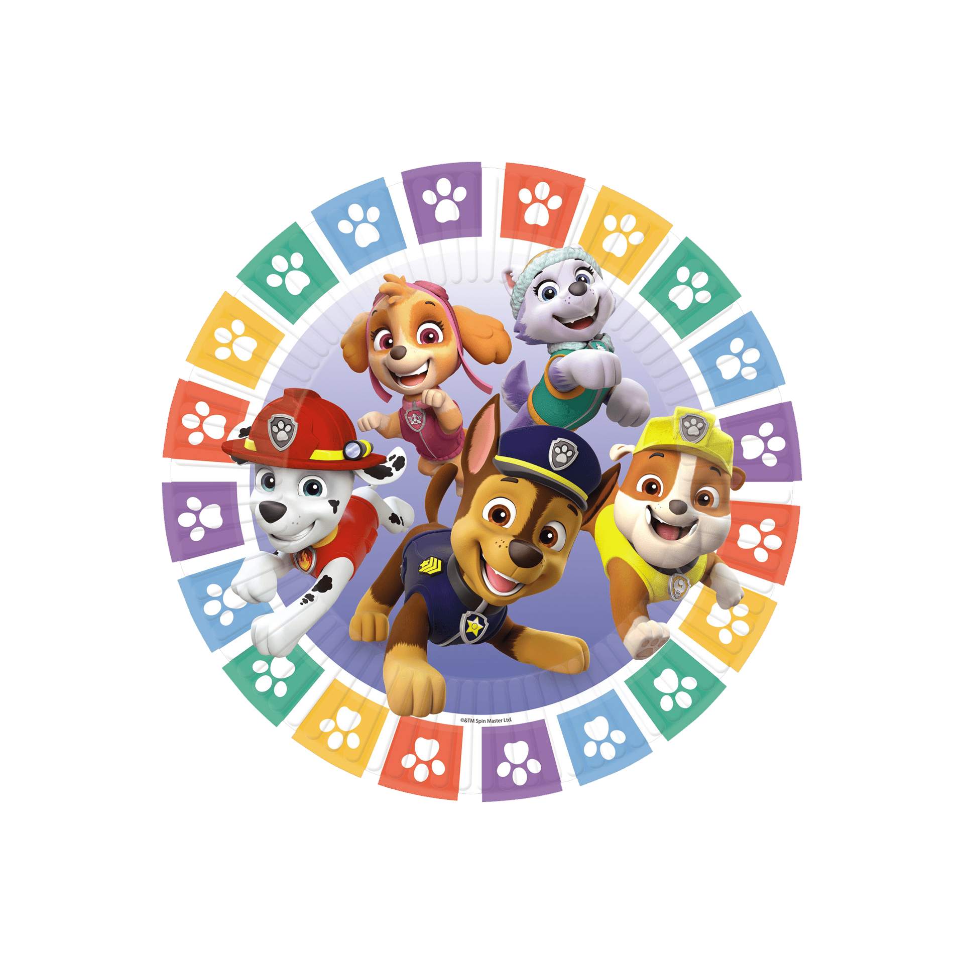 Teller Paw Patrol Mehrfarbig Teller Paw Patrol Mehrfarbig