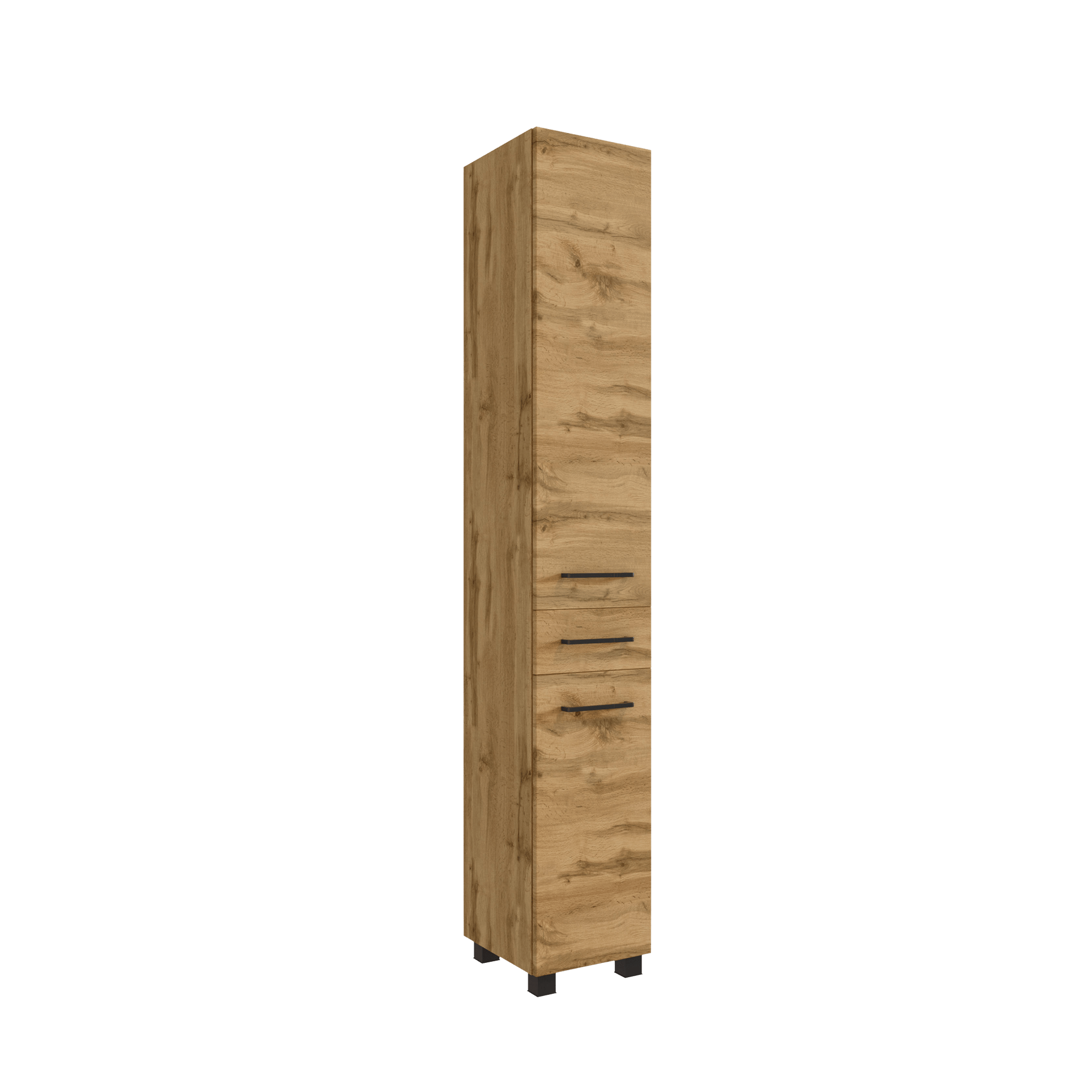 Novofurn Badschrank MANOLO Eichefarben 35*30*180