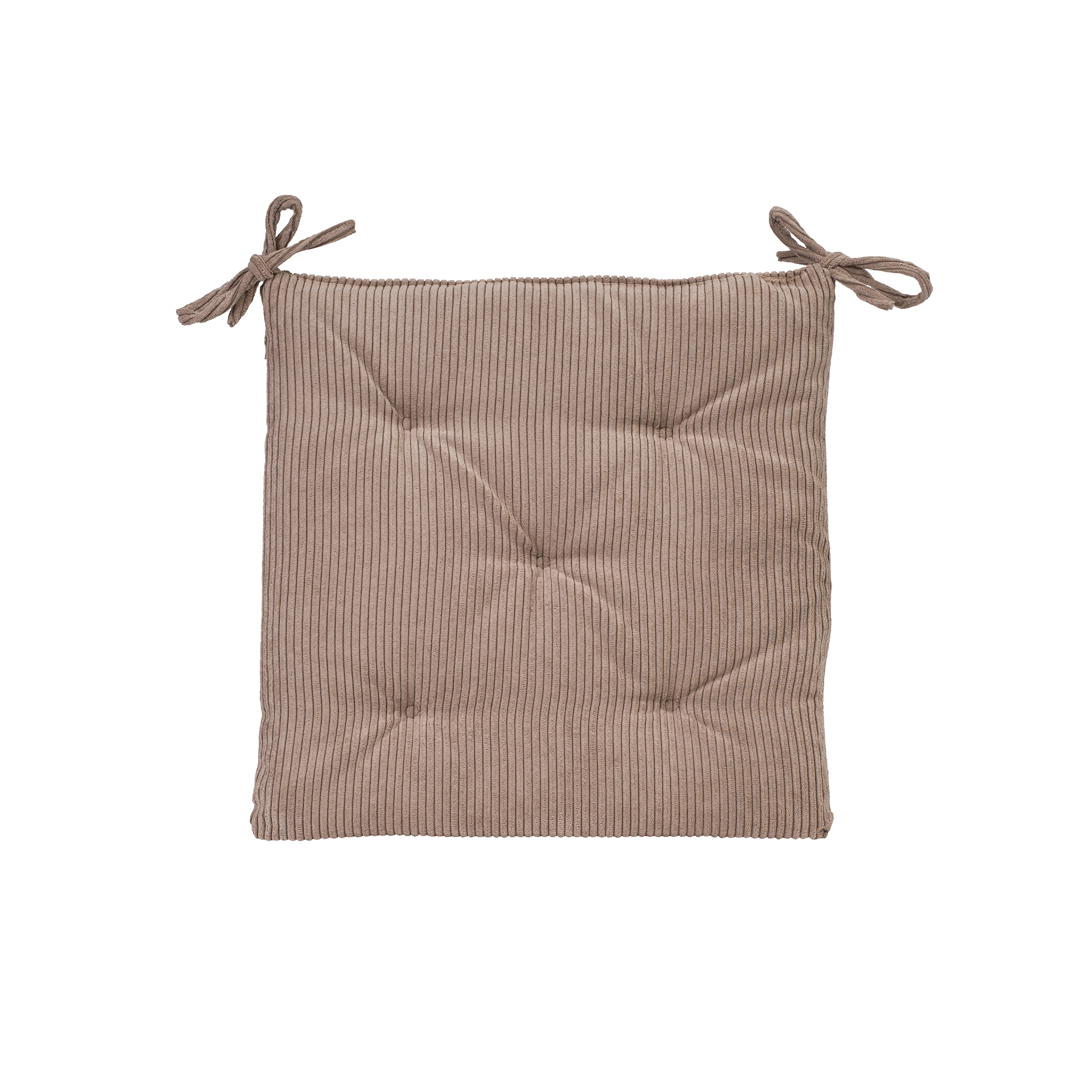 Sitzkissen Capri Taupe 40x40cm Sitzkissen Capri Taupe 40x40cm