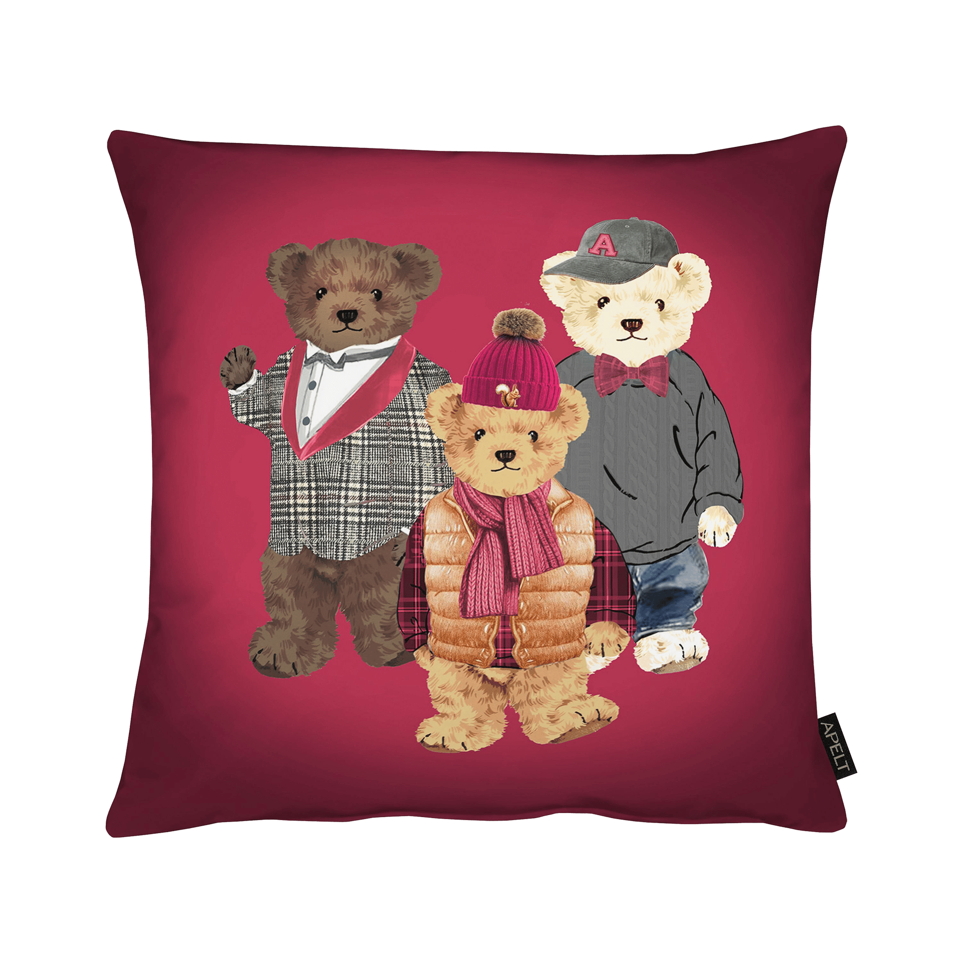 Kissen Robby Rot 45x45cm