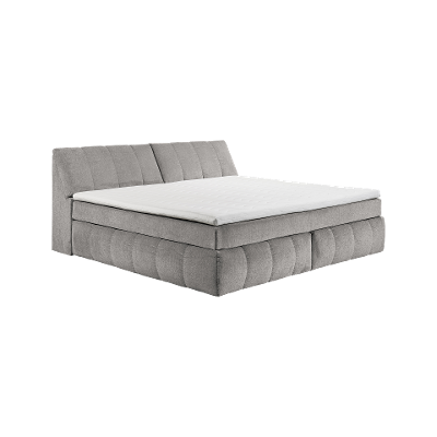 Inovationi Boxspringbett Elba Grau 240x200 cm Inovationi Boxspringbett Elba Grau 240x200 cm