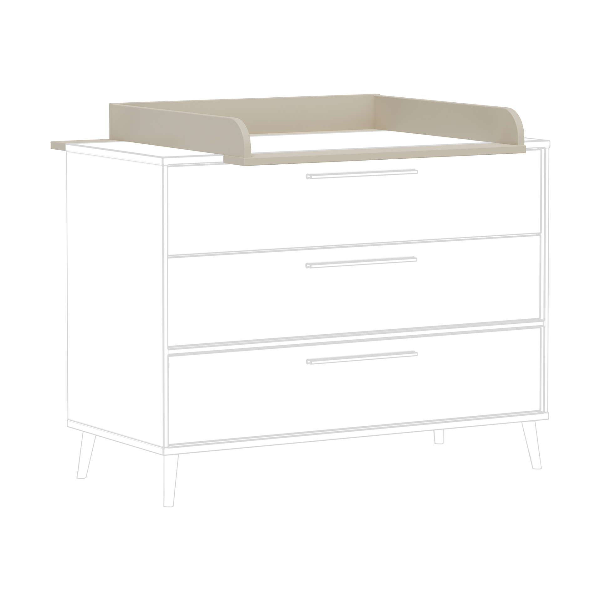 Paidi Wickelaufsatz Evi Beige
