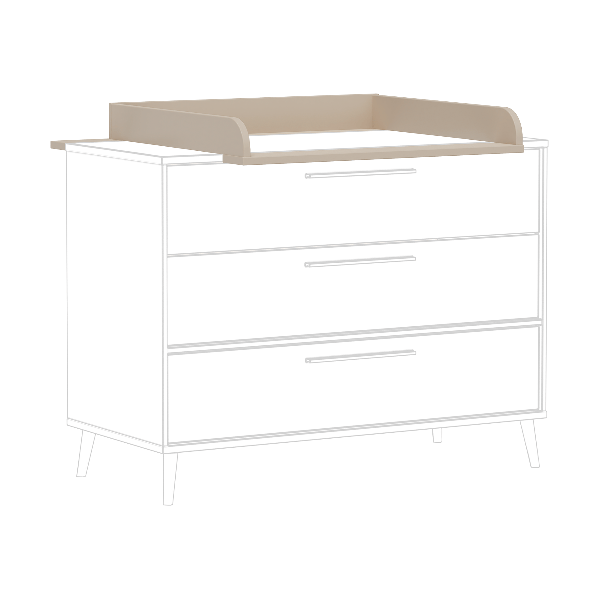 Paidi Wickelaufsatz Evi Beige