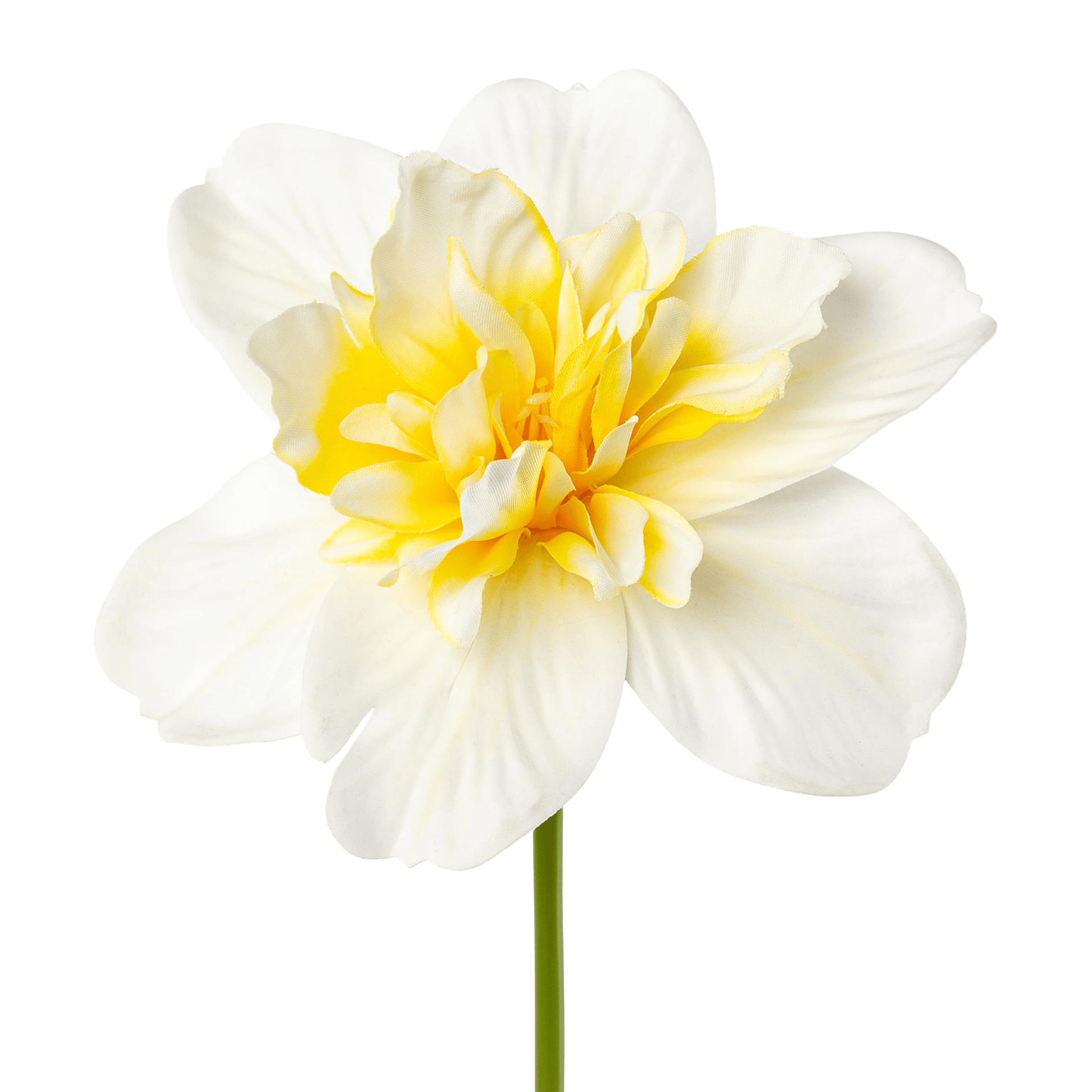 Kunstblume Osterglocke Weiß