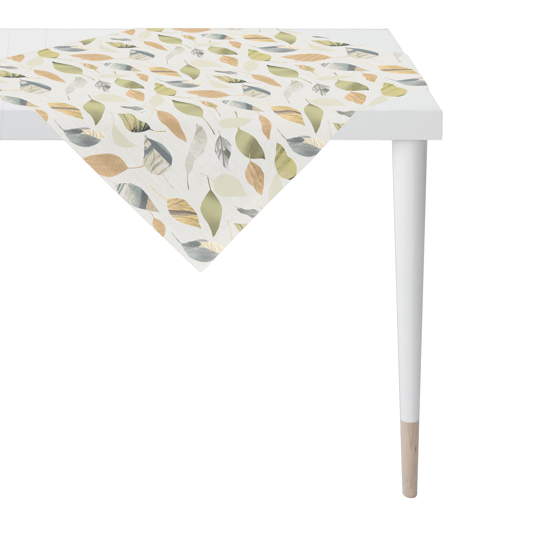 Tischdecke Herbstblätter Mehrfarbig 85x85
