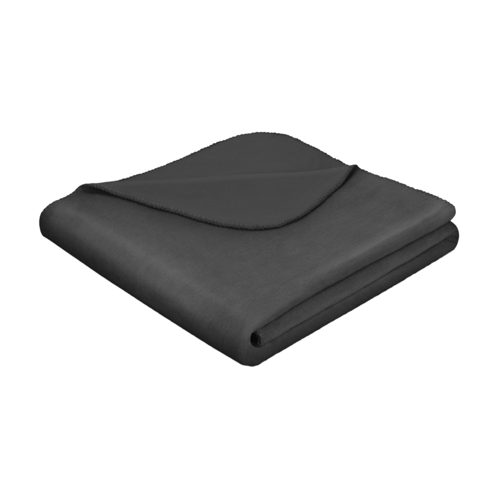 Biederlack Decke Uni Anthrazit 150x200cm Biederlack Decke Uni Anthrazit 150x200cm