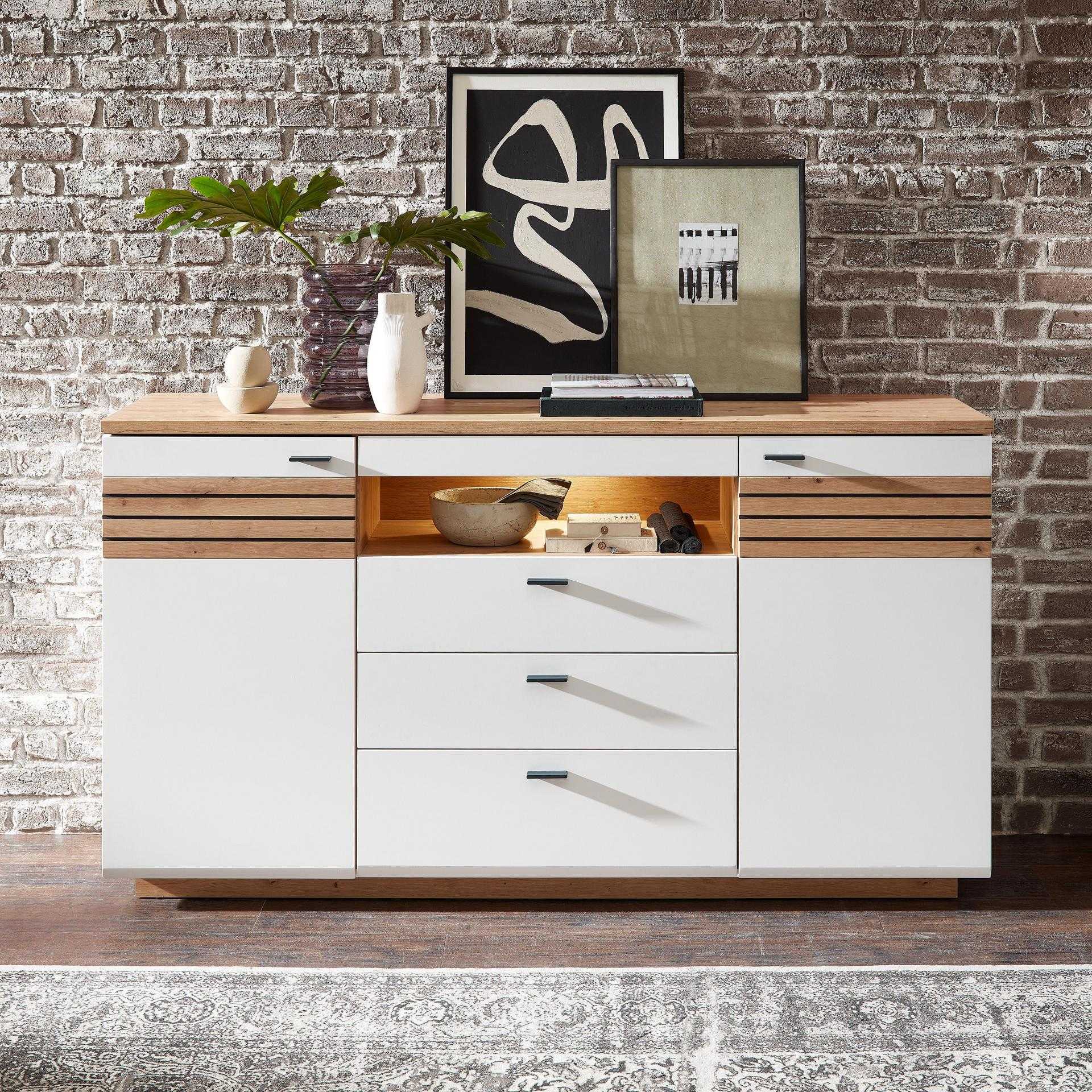 Inovationi Sideboard Franca Weiß 47*175*97 online kaufen | Hofmeister
